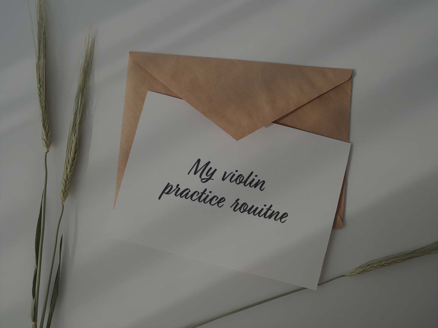 Devising a Well-Rounded Practice Routine