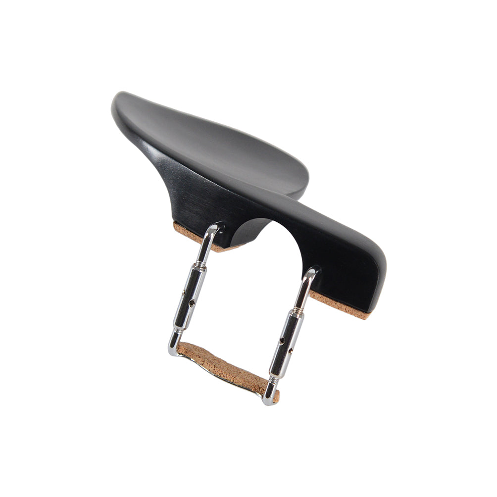 Supreme Guarneri Violin Chinrest with Silver Hardware