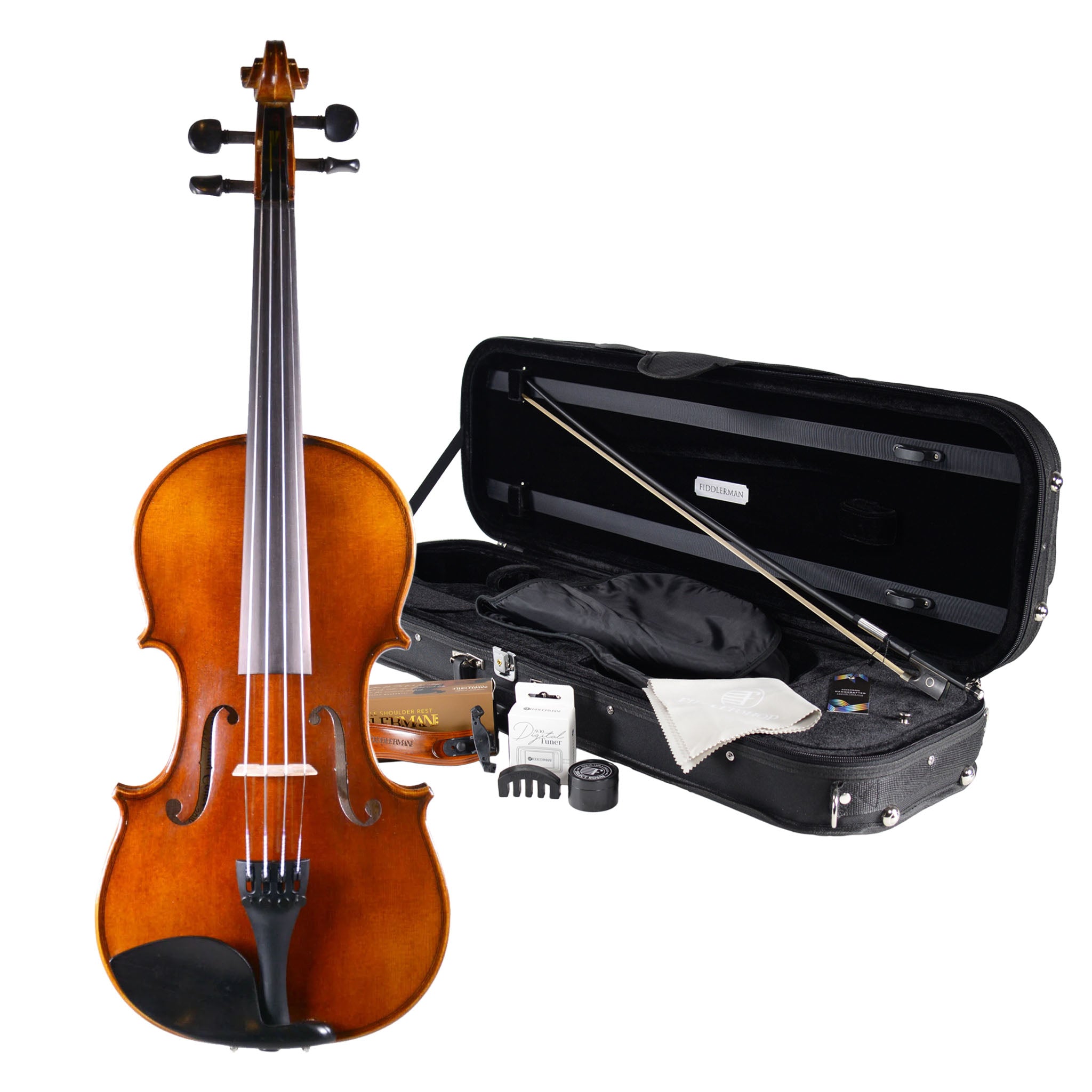 Fiddlerman Concert Violin Outfit