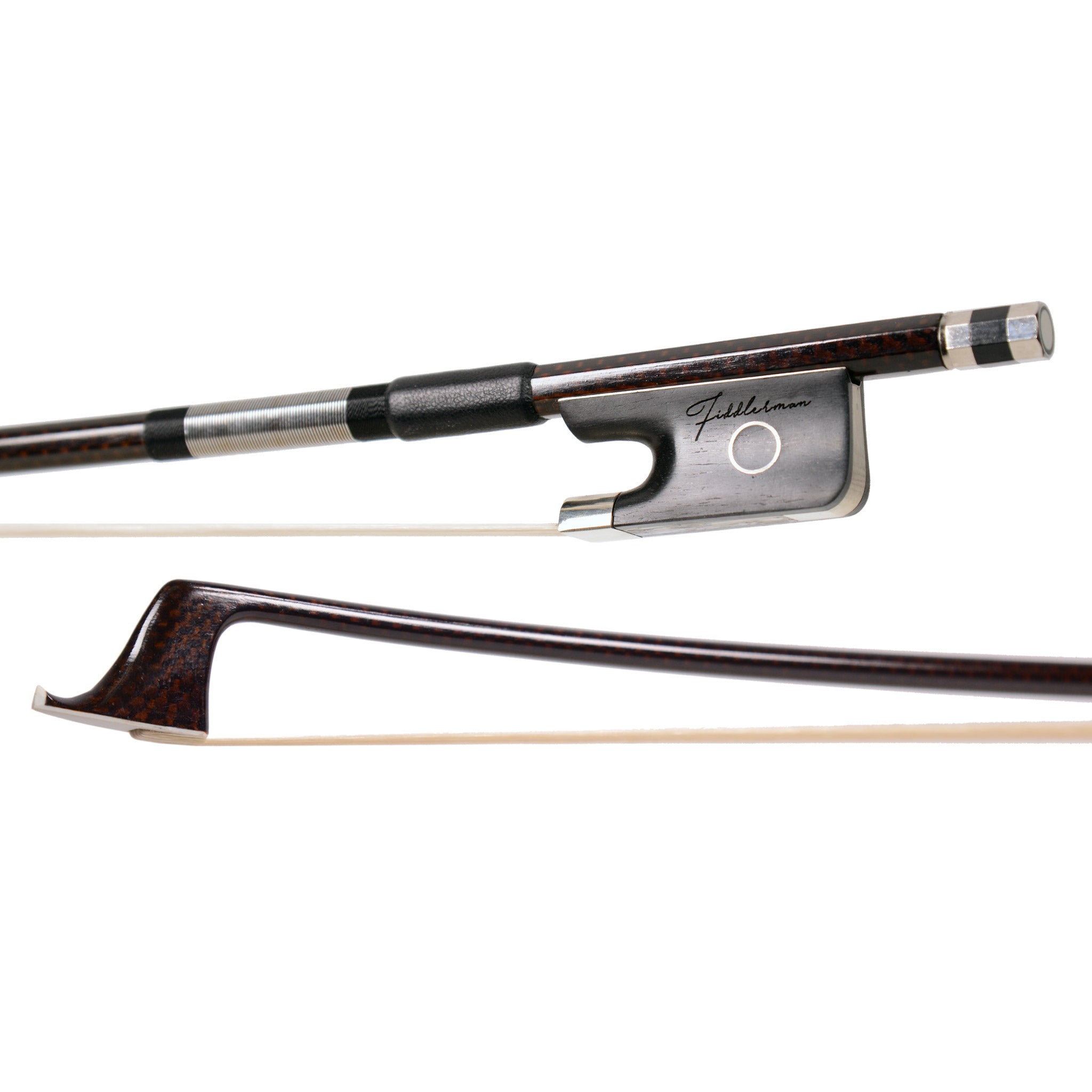 B-Stock Fiddlerman Carbon Fiber Weave Cello Bow