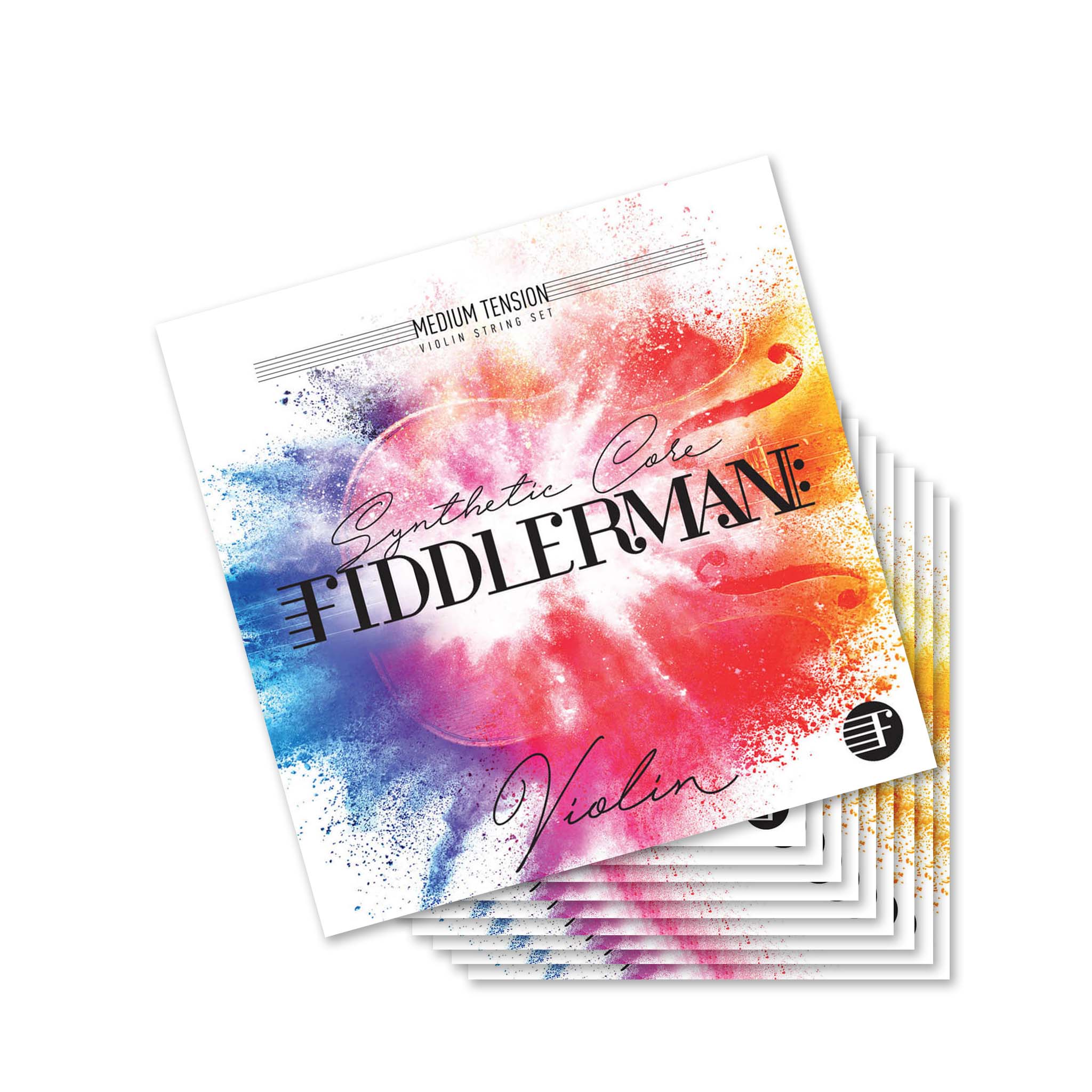 Fiddlerman Violin String Set, 10-Pack