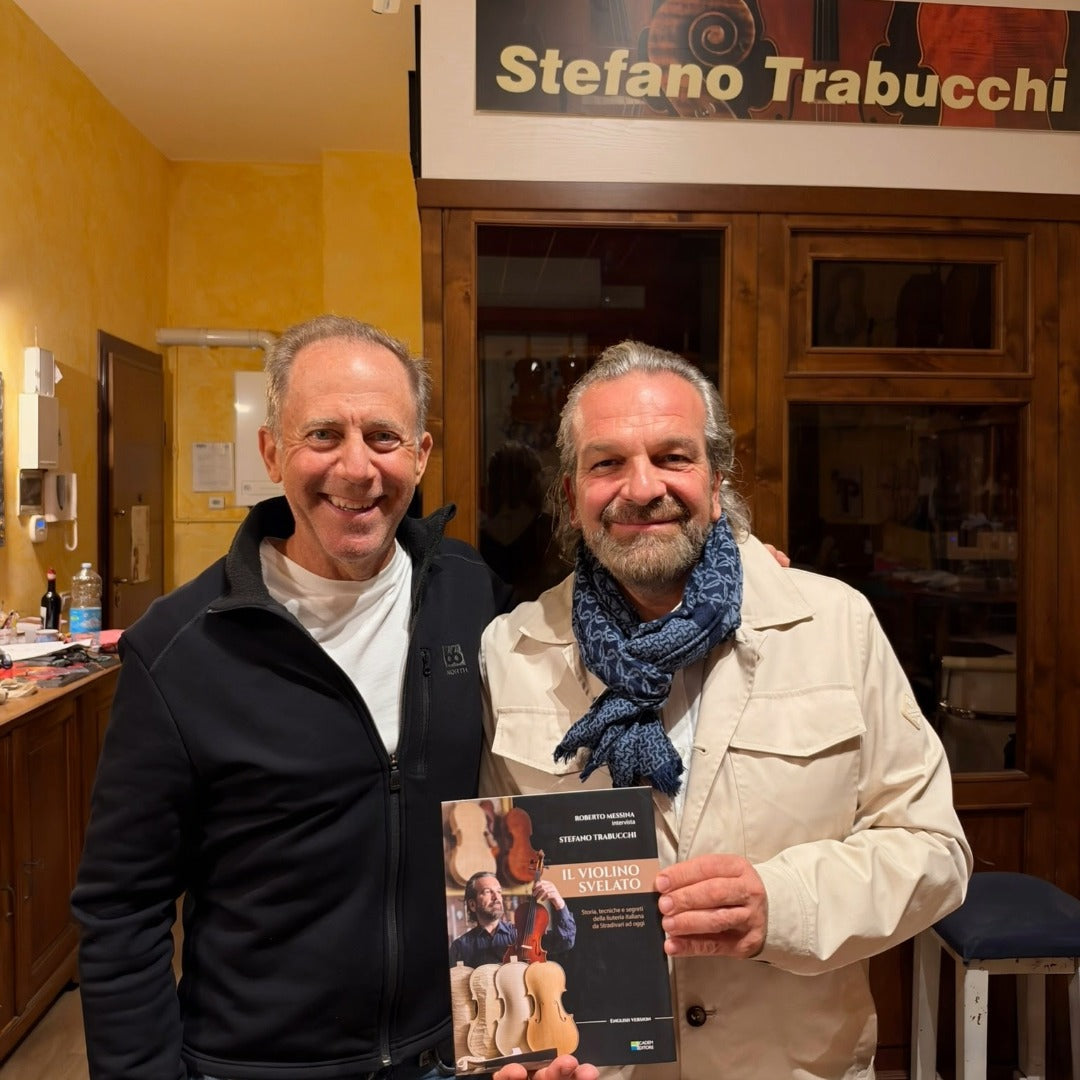 A photo of Pierre Holstein next to Stefano Trabucchi