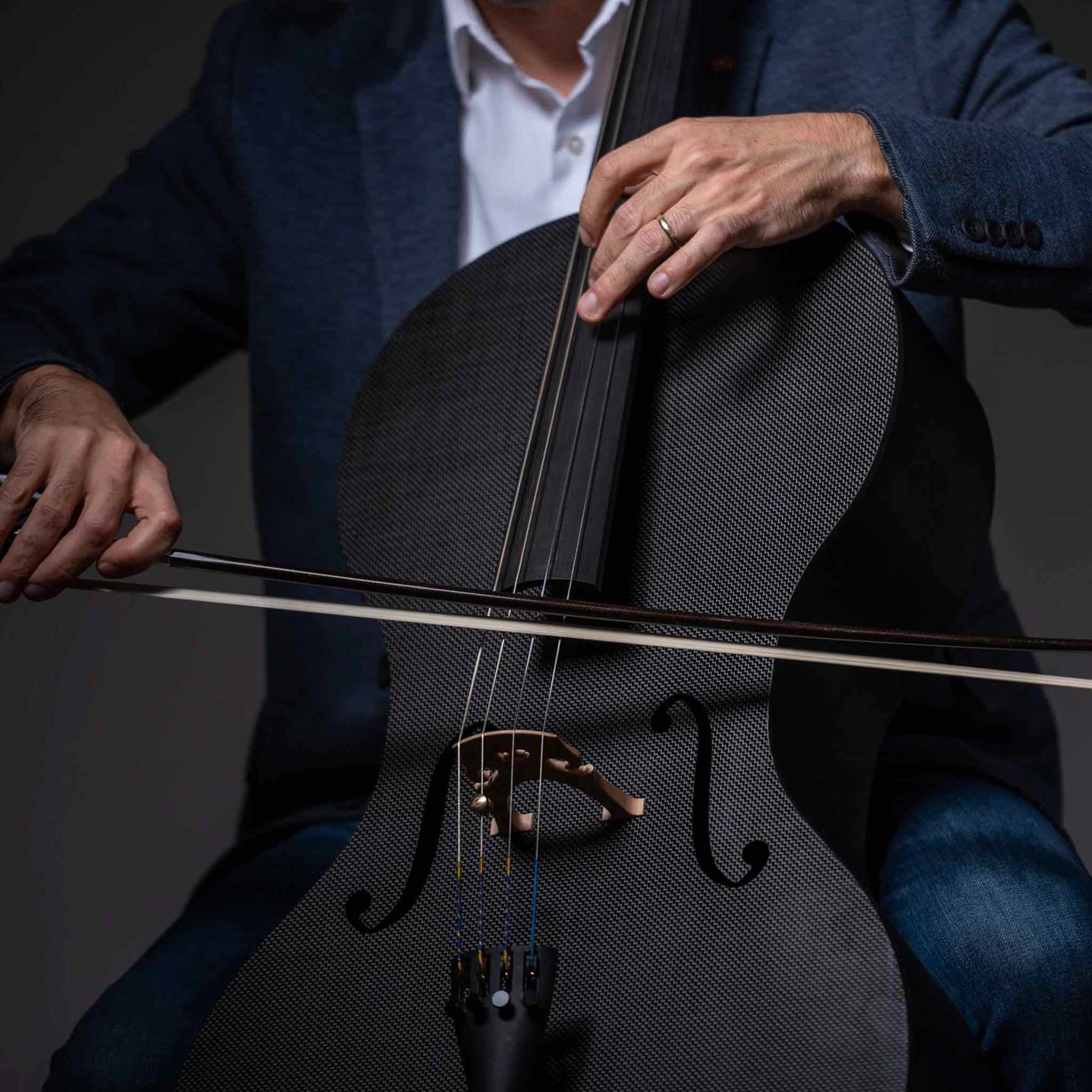 B-Stock Forte3D™ Carbon Fiber 3D Printed Cello