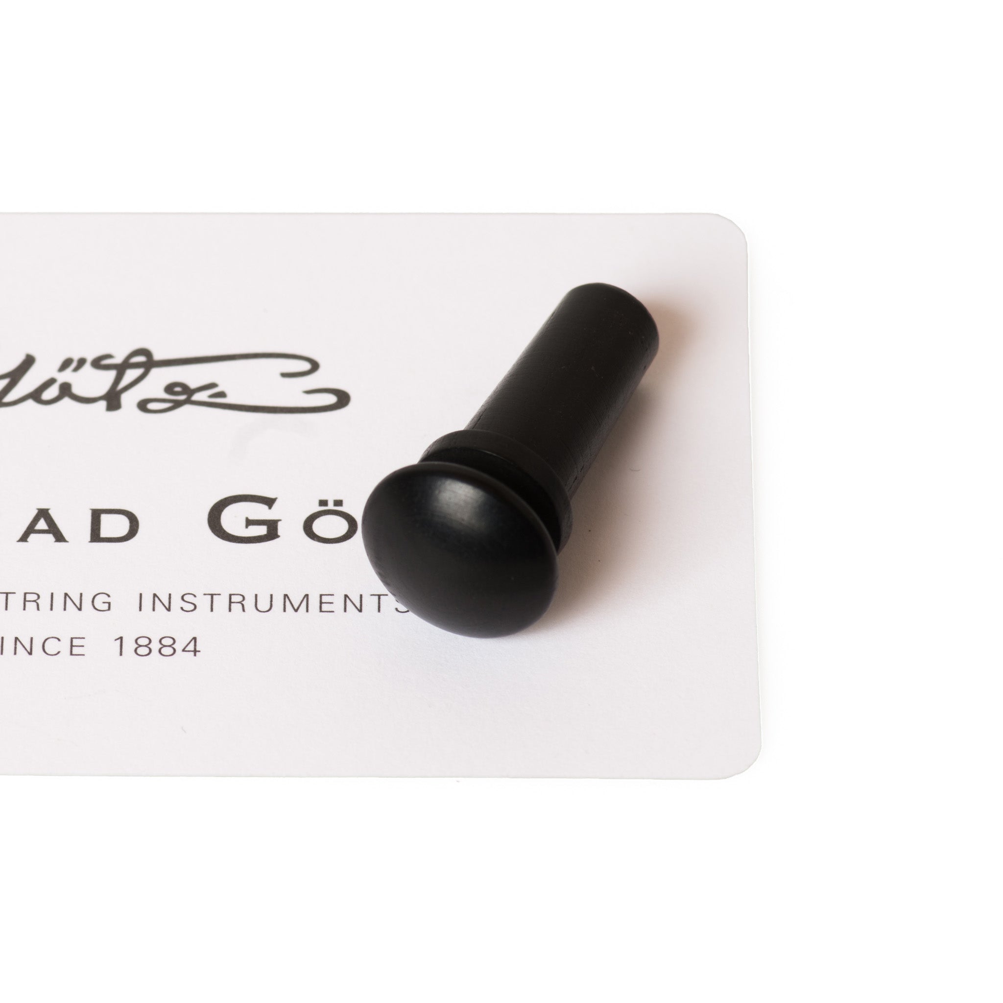 Goetz Ebony Violin End Button