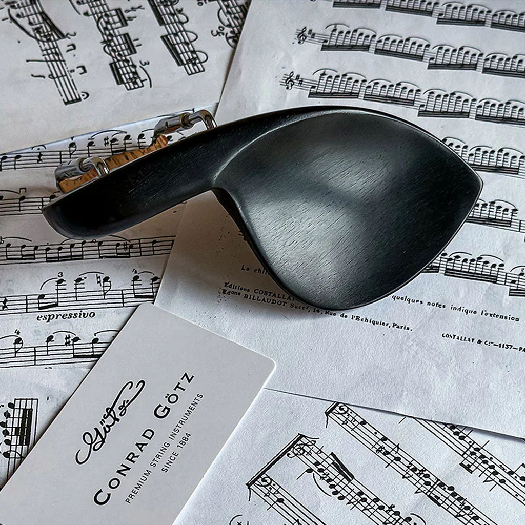 Goetz Guarneri Ebony Violin Chinrest