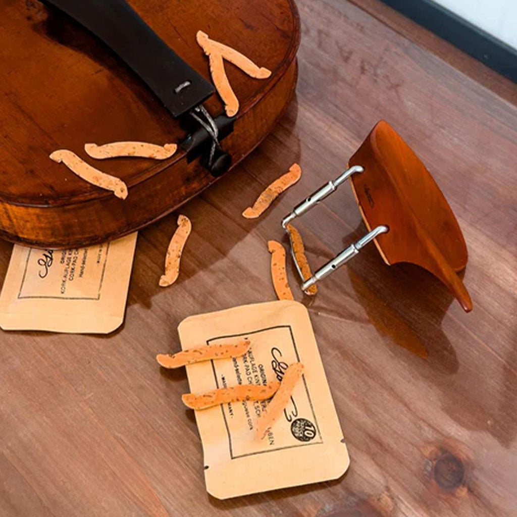 Goetz Replacement Cork Pads for Chinrests Brackets