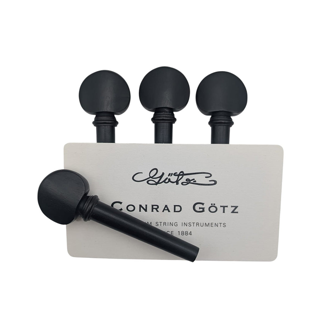 Goetz Winterling Ebony Violin Peg Set