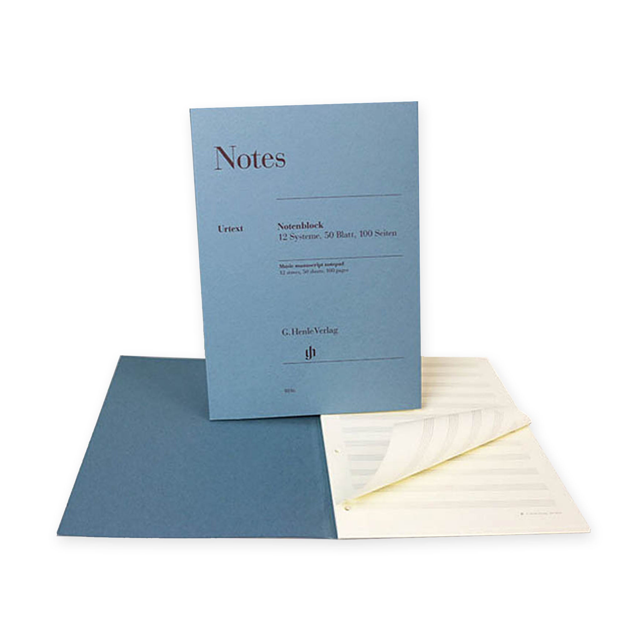 Henle Music Manuscript Paper Notepad