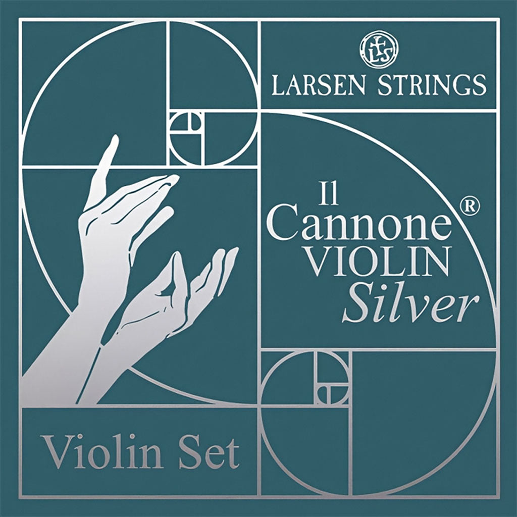 Larsen Il Cannone Silver Violin String Set