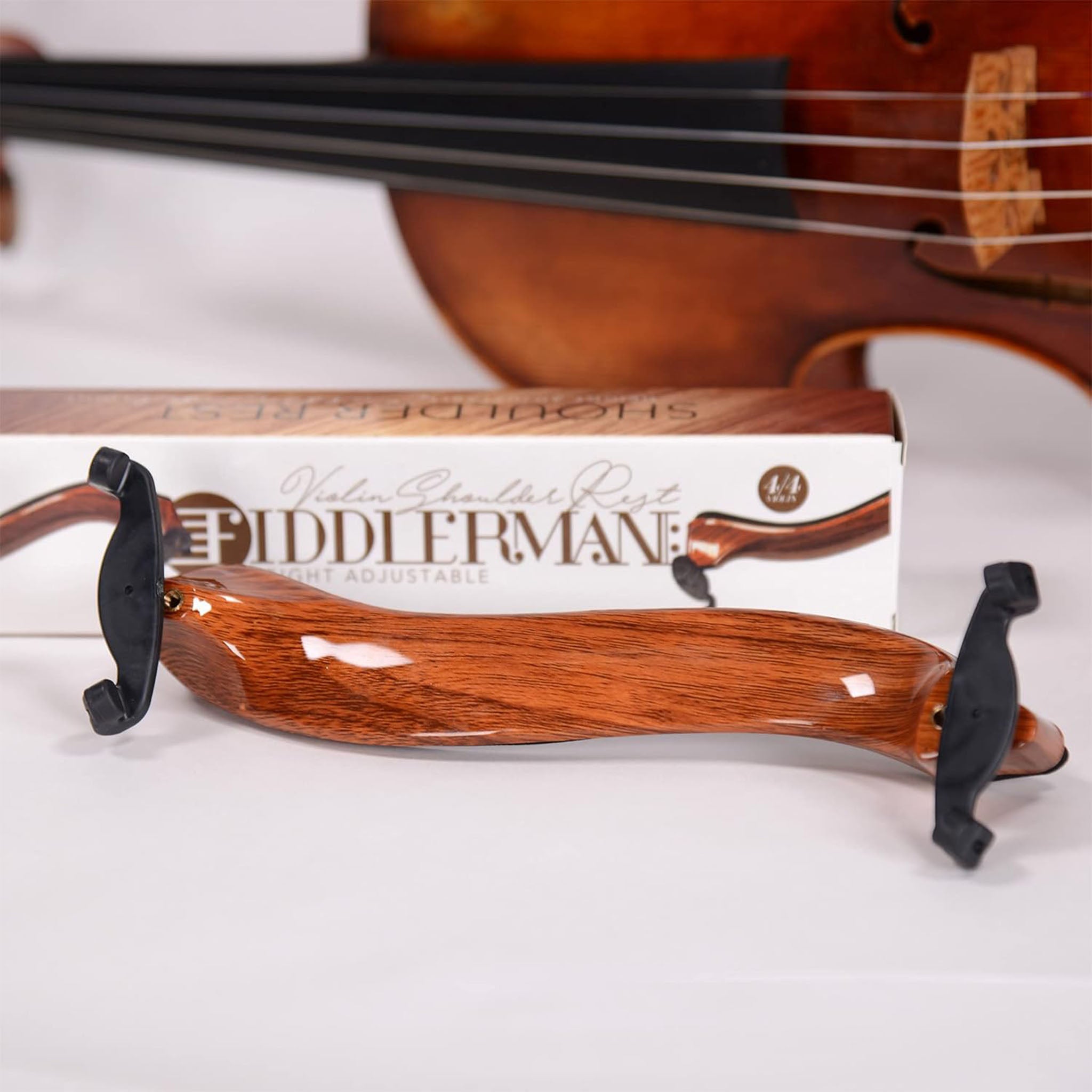 Fiddlerman Light Carbon Fiber Violin Shoulder Rest