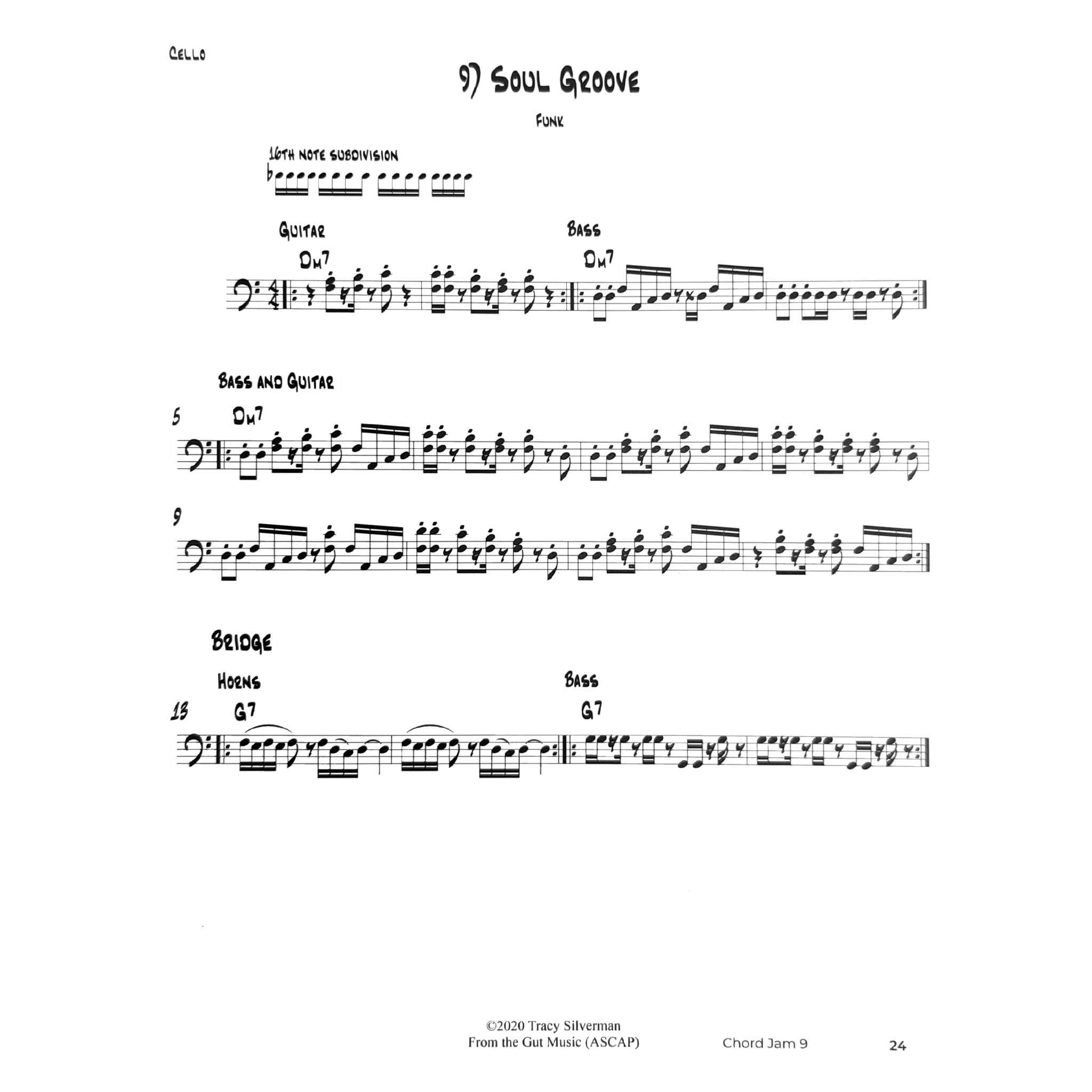 Chord Jams: Strum Bowing Etudes, Cello Book 2