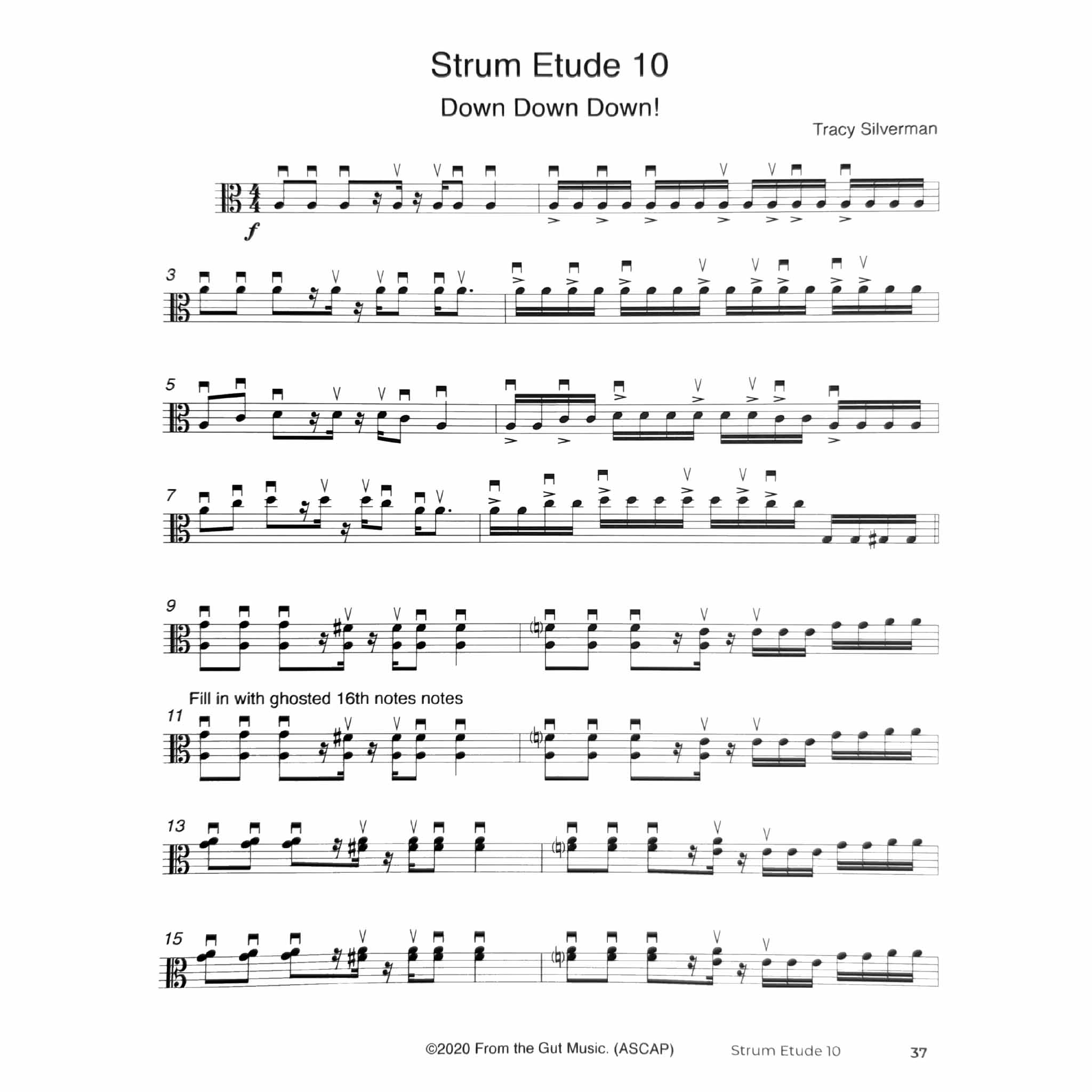 Strum Bowing Etudes, Viola Book 1