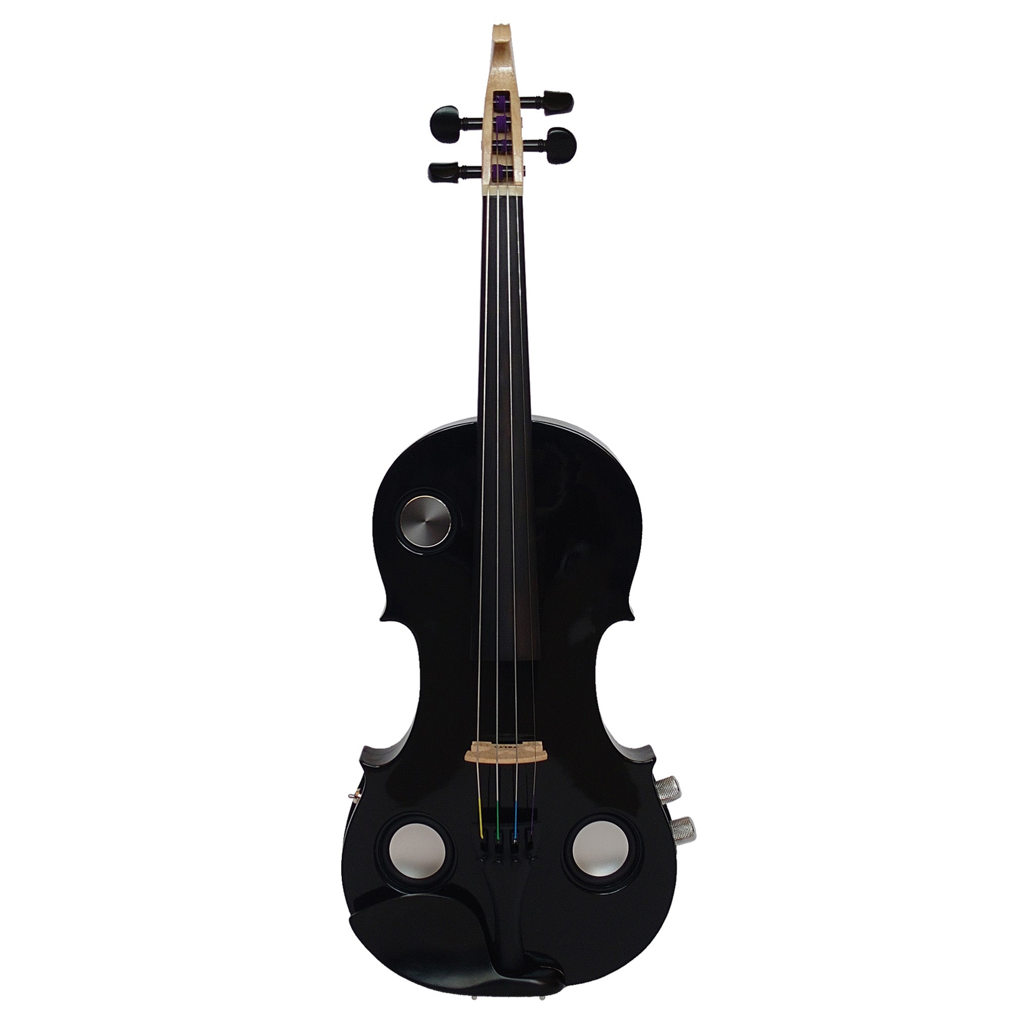 Volta Violinatron V4 Hybrid 4-string Electric Violin with Speakers, Re