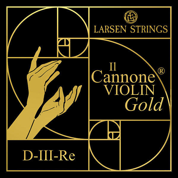 Larsen Il Cannone Gold Violin D String