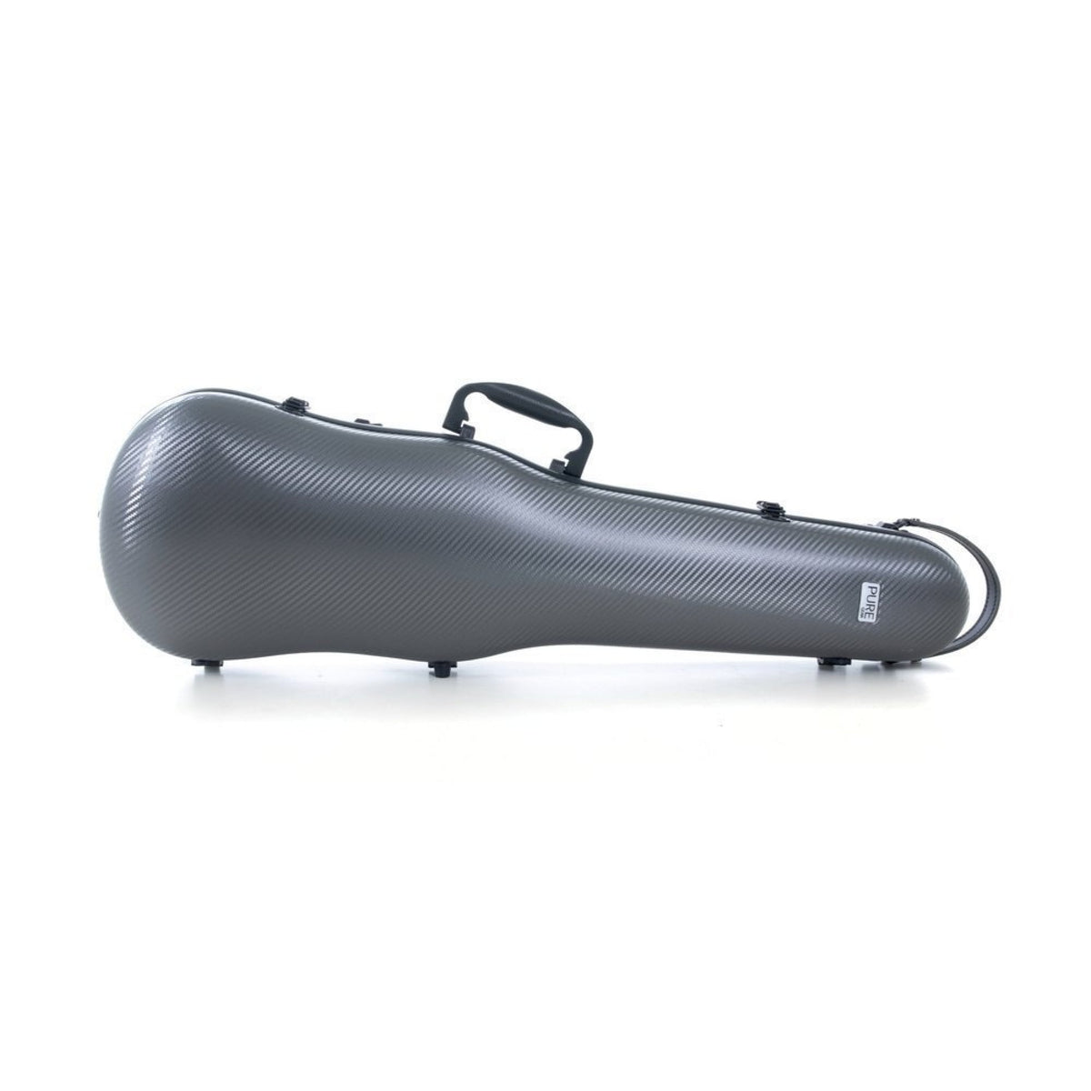 Gewa Pure polycarbonate shaped violin case in gray
