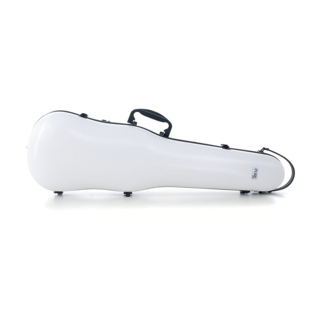 Gewa Pure polycarbonate shaped violin case in white