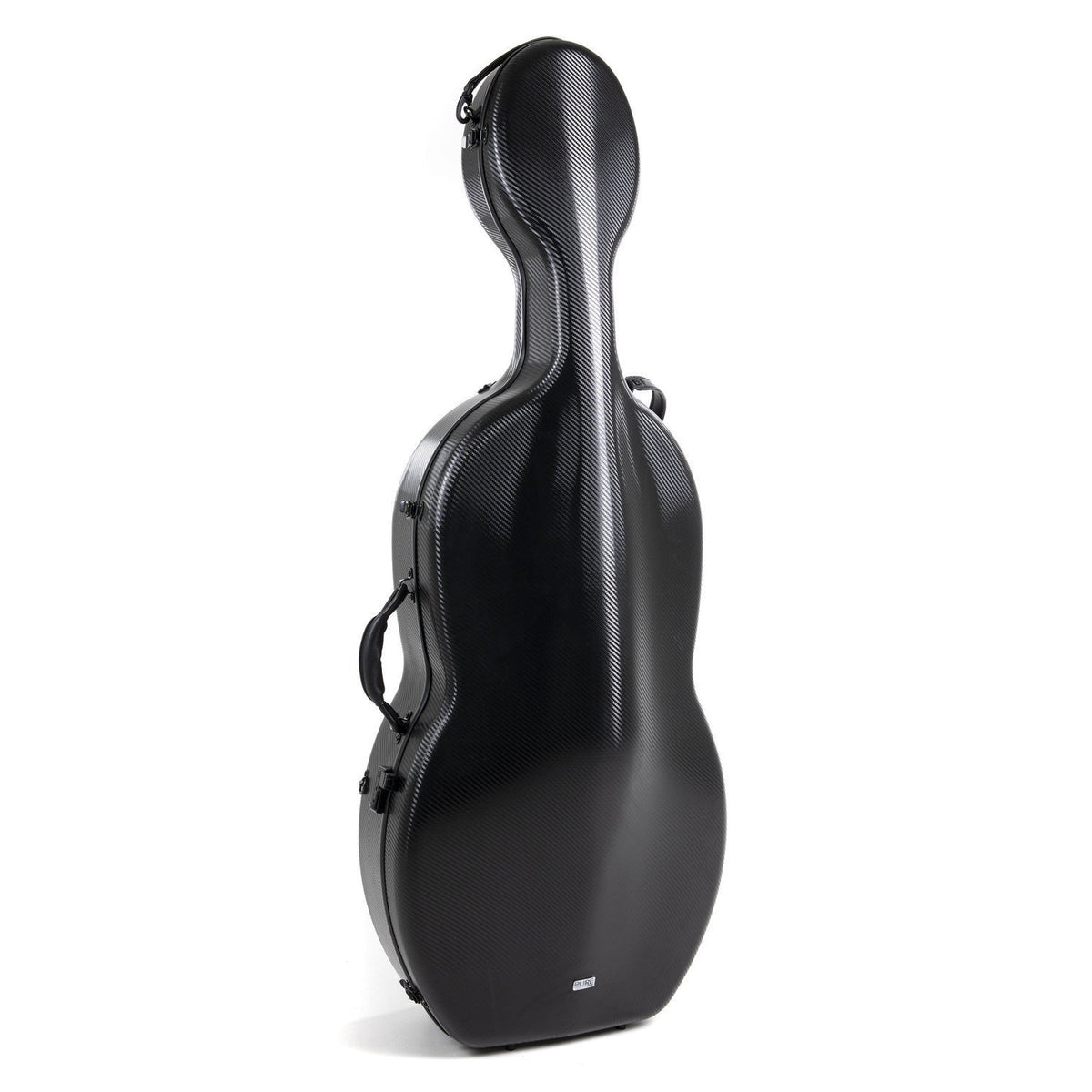 Gewa Pure polycarbonate cello case with wheels in black
