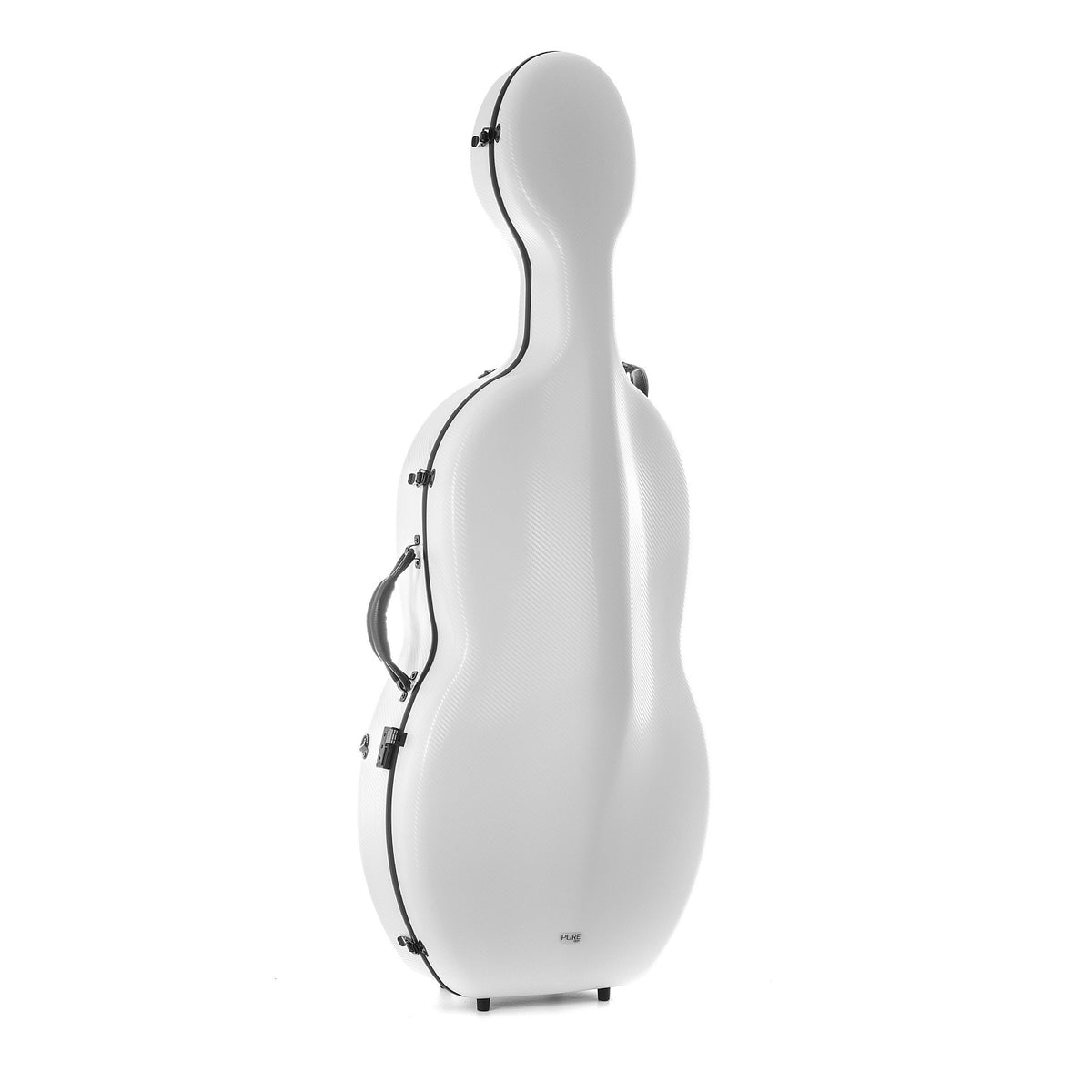 Gewa Pure polycarbonate cello case in white