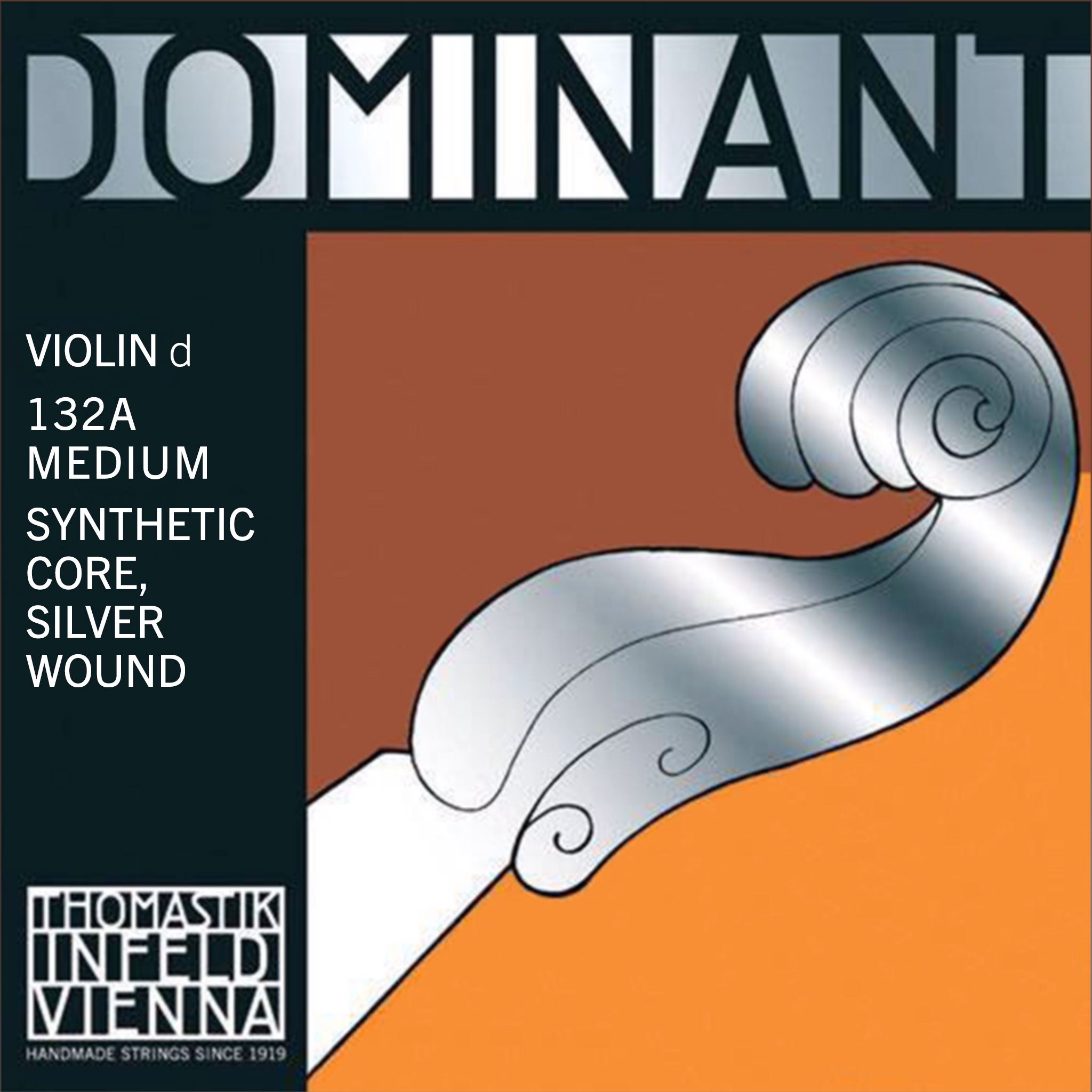 Thomastik Dominant Violin D String, Silver