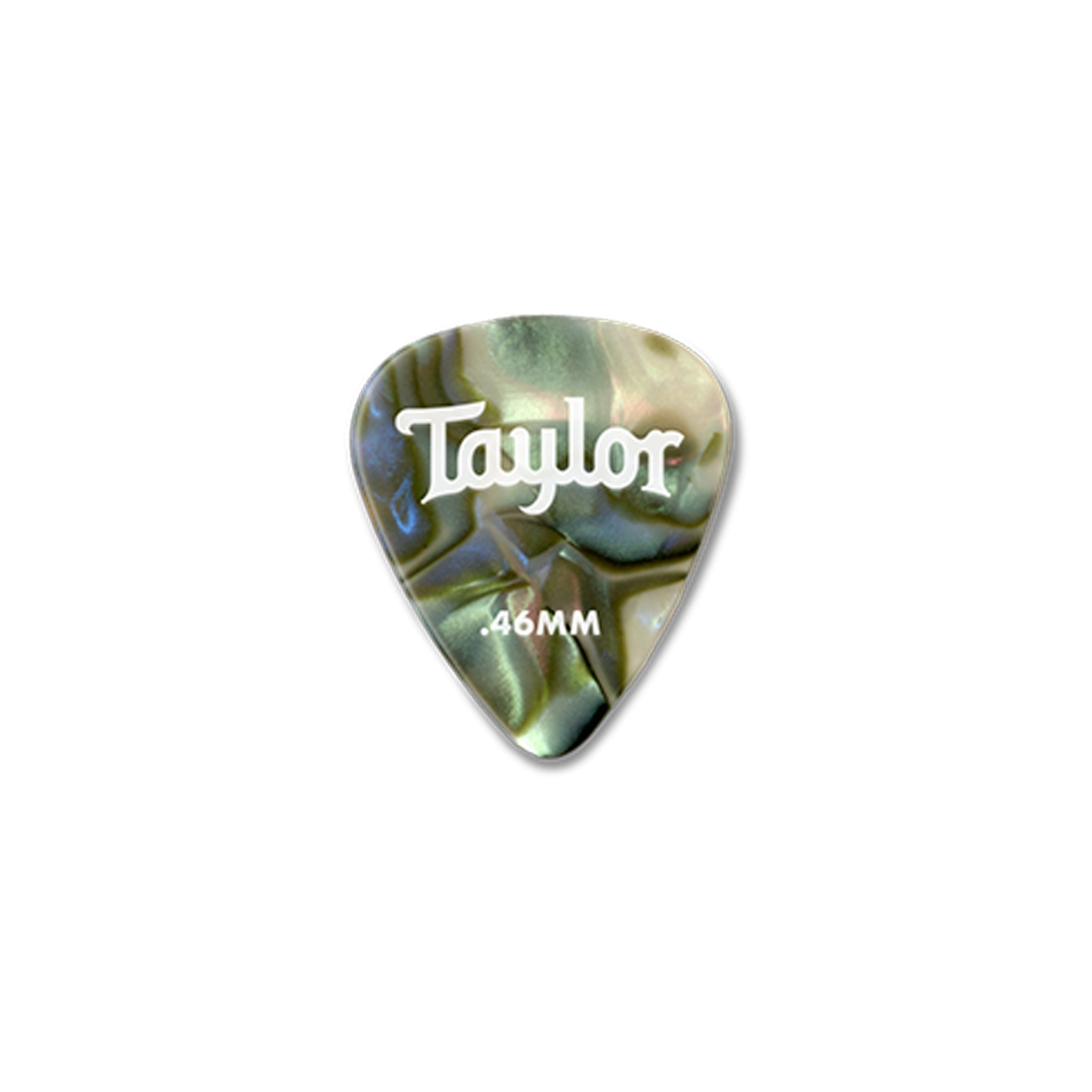 Taylor Celluloid 351 Guitar Picks, Abalone, 12-Pack