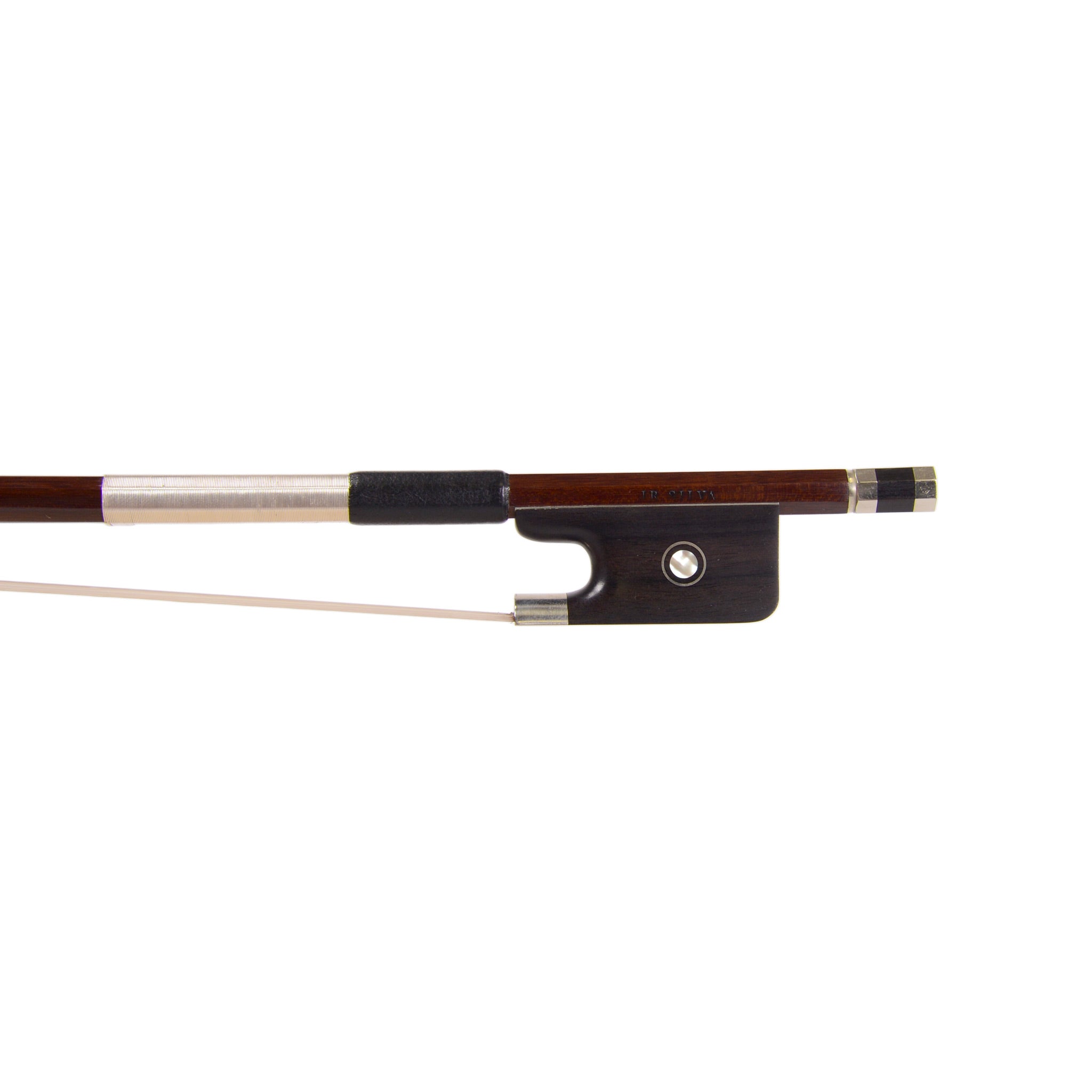 JR. Silva Nickel Pernambuco Viola Bow frog