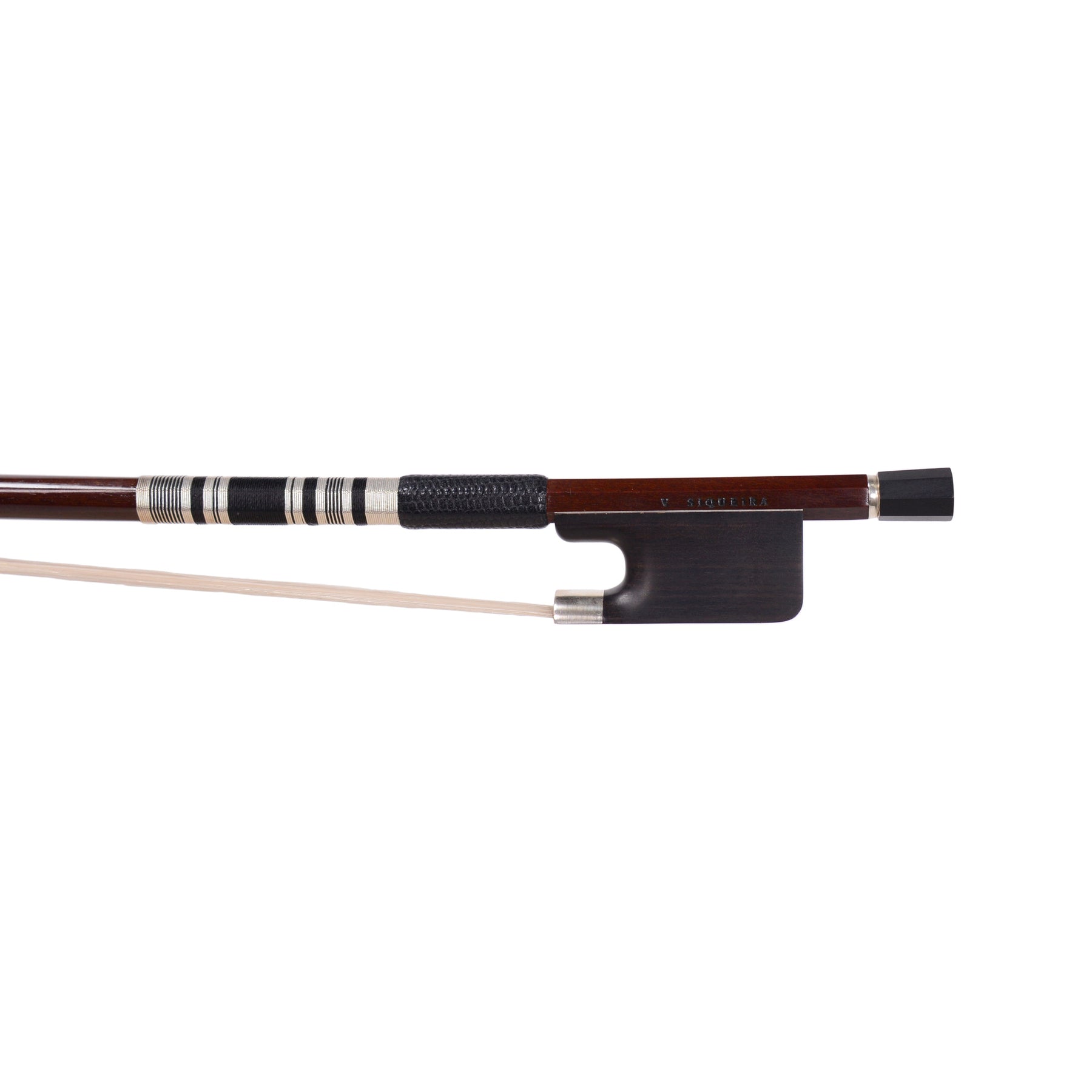 Siqueira Silver Noir Pernambuco Viola Bow