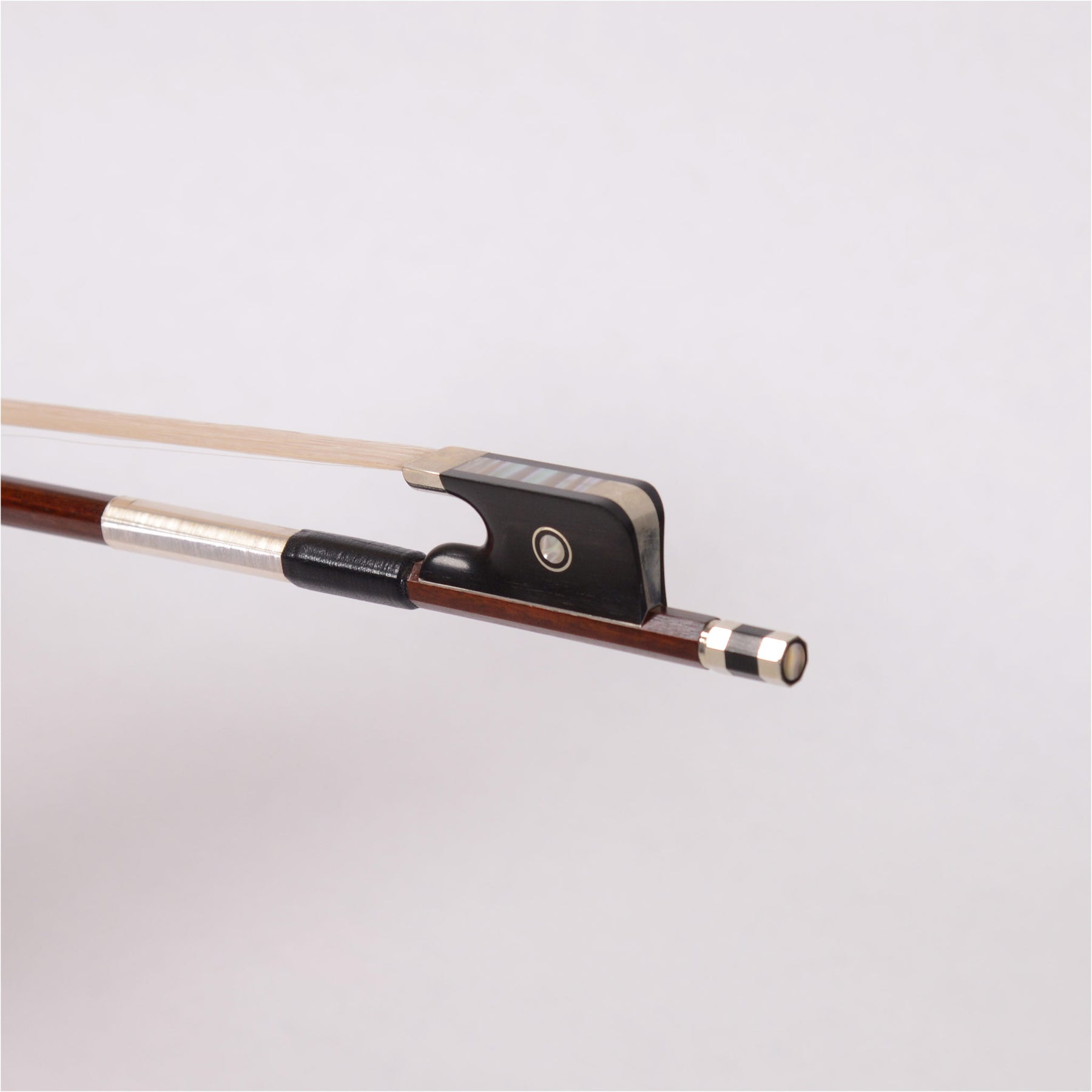 H. Cirilo Nickel Pernambuco Viola Bow