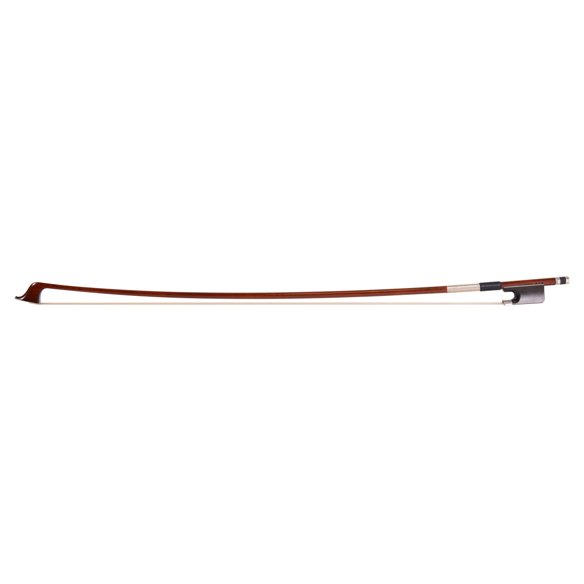W. Imberti Silver Special Star Pernambuco Cello Bow full photo