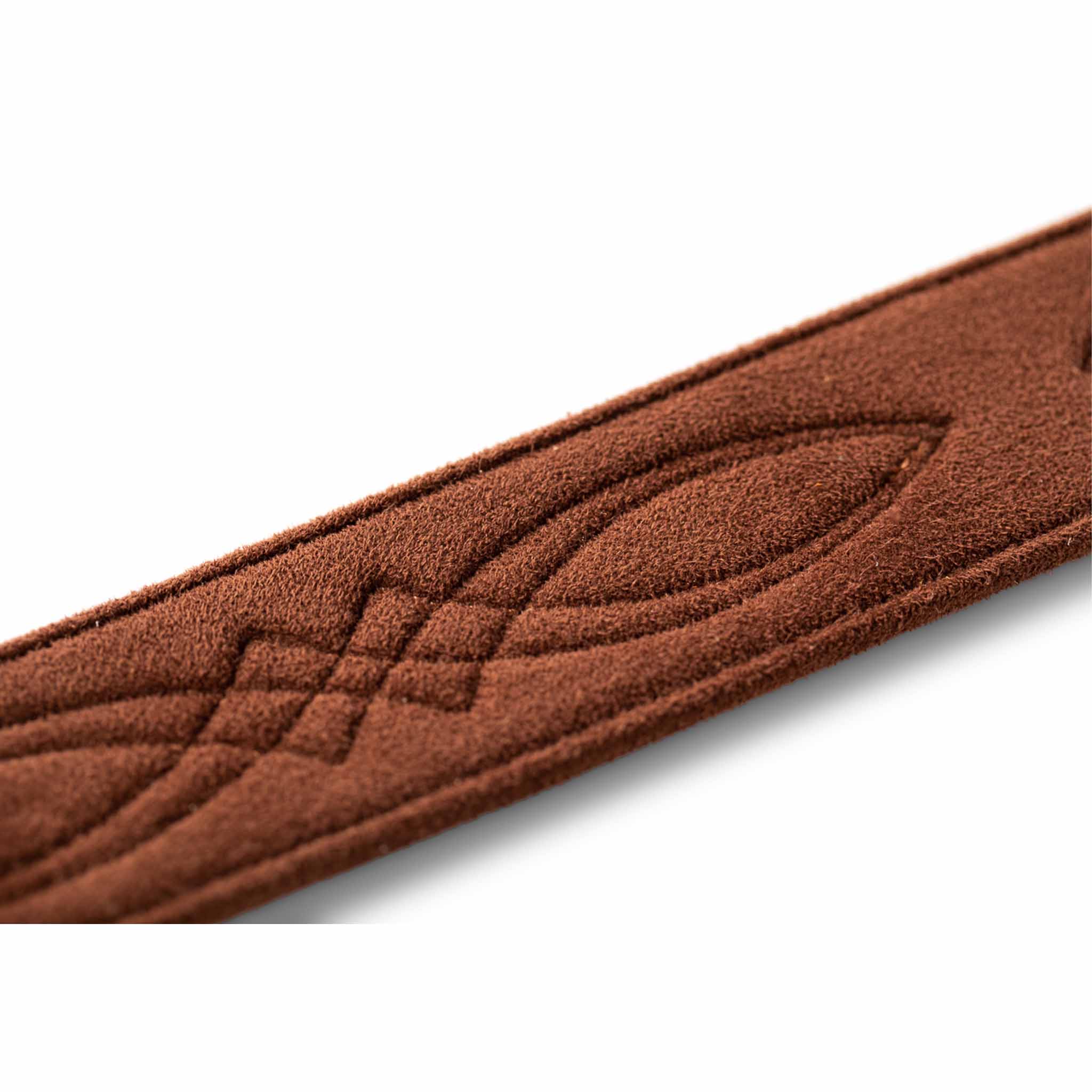 Taylor 2" Vegan Leather Guitar Strap - Medium Brown