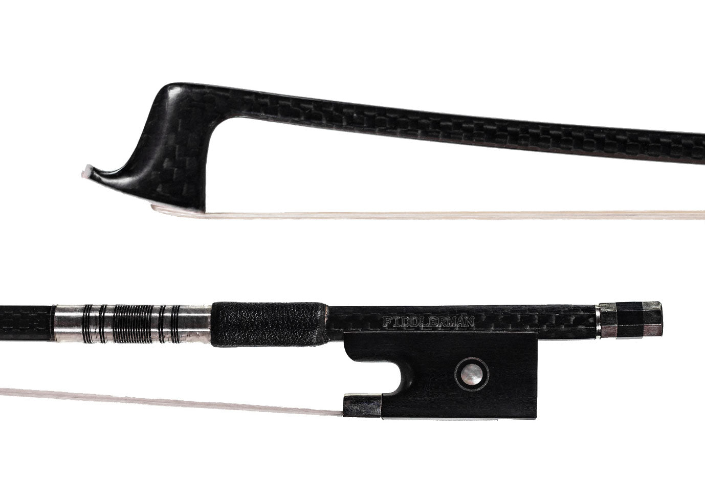Fiddlerman Carbon Fiber Weave Violin Bow
