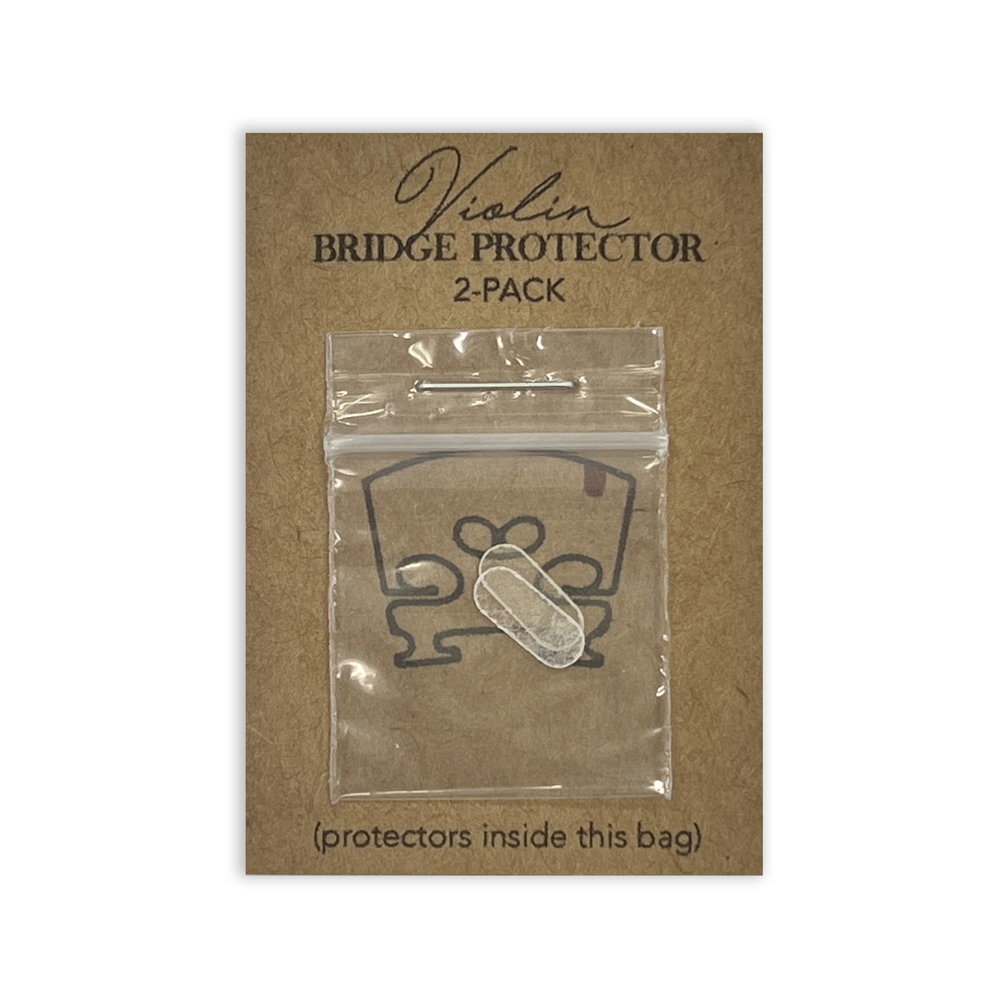 Violin / Viola Bridge Protector 2-Pack