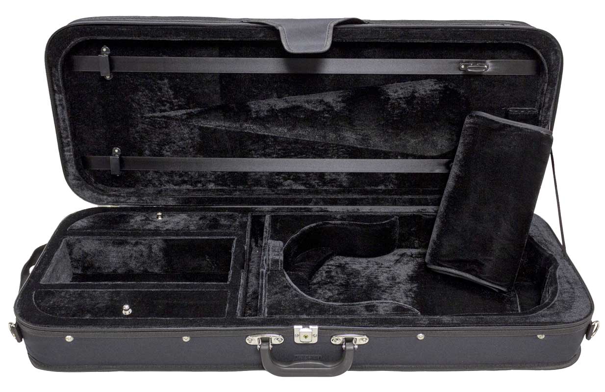 Core CC399 Oblong Wood Shell Adjustable Viola Case