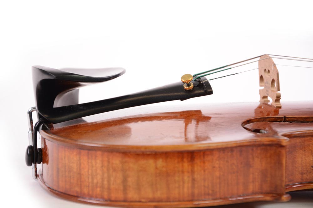 Supreme Teka Extra Tall Ebony Violin Chinrest