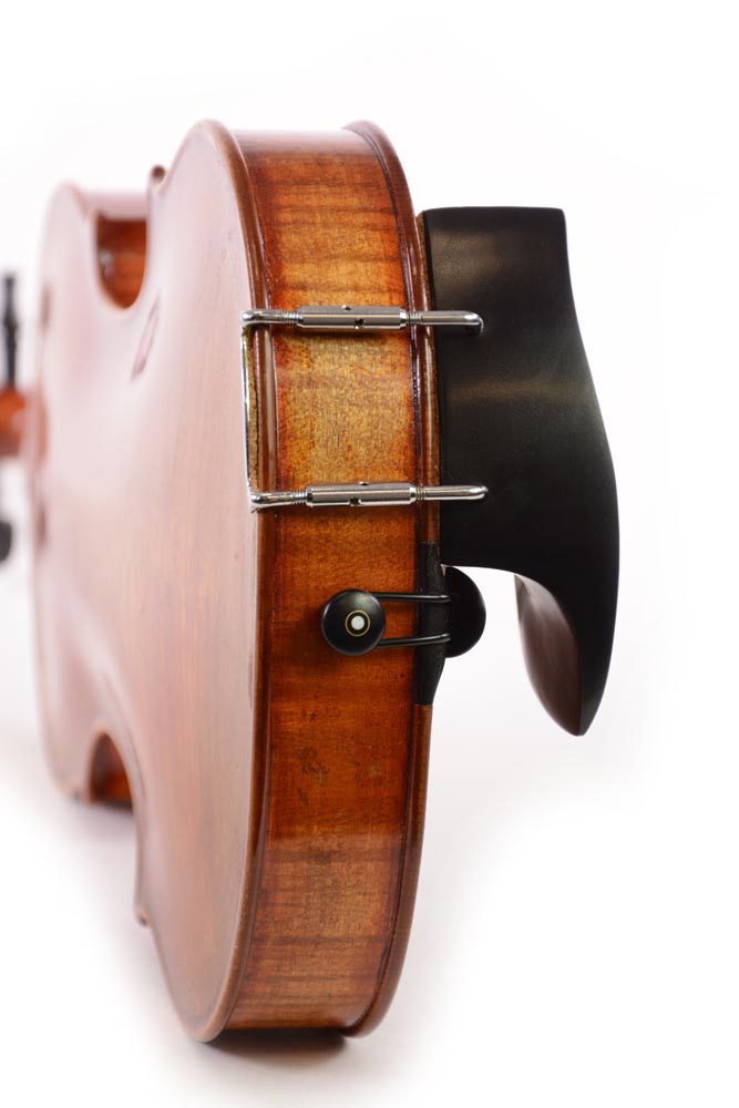 Supreme Teka Extra Tall Ebony Violin Chinrest