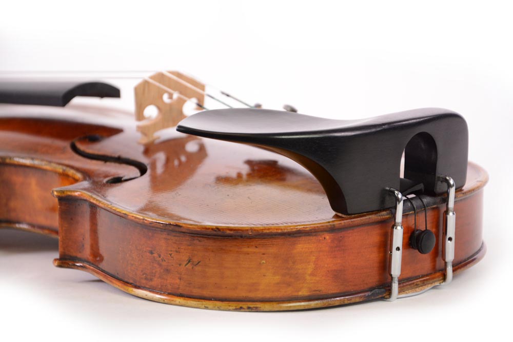 Supreme Guarneri Extra Tall Ebony Violin Chinrest
