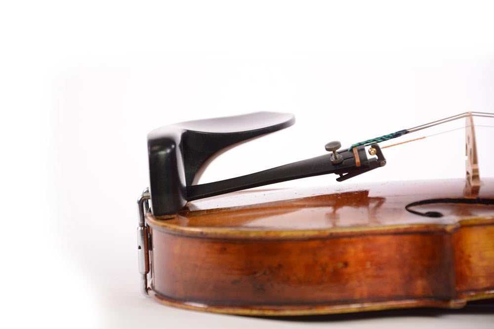 Supreme Guarneri Extra Tall Ebony Violin Chinrest