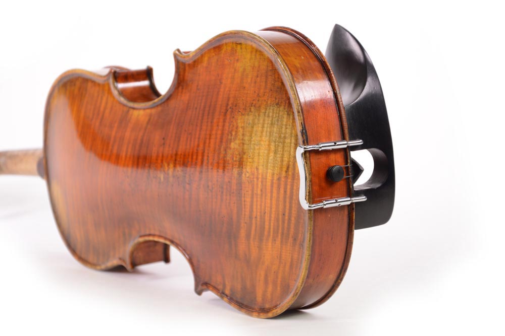 Supreme Guarneri Extra Tall Ebony Violin Chinrest