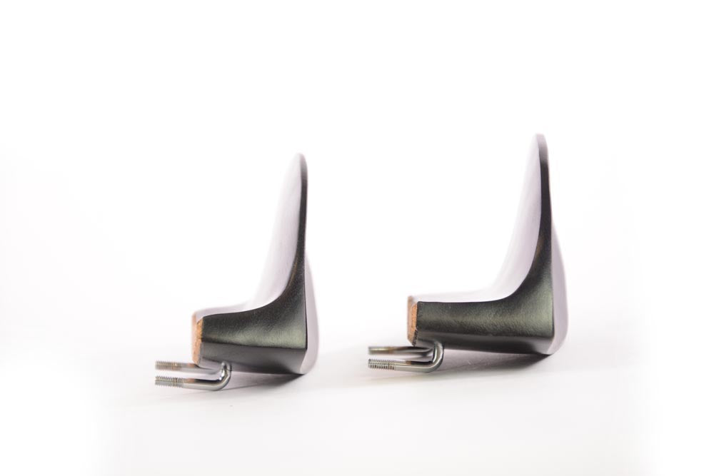 Supreme Teka Extra Tall Ebony Violin Chinrest