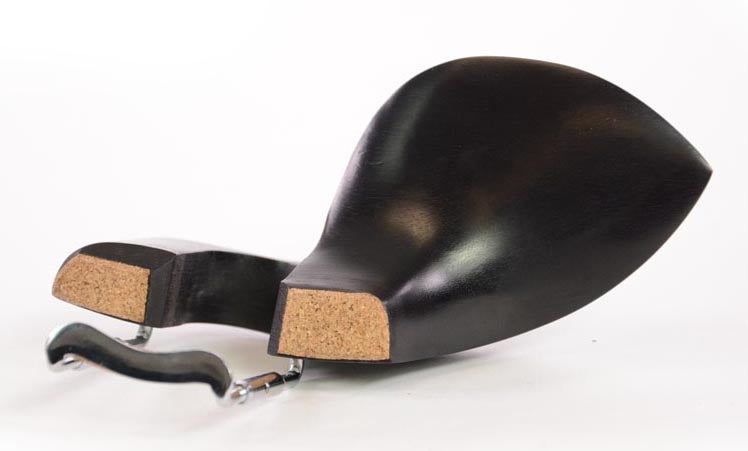 Supreme Guarneri Extra Tall Ebony Violin Chinrest