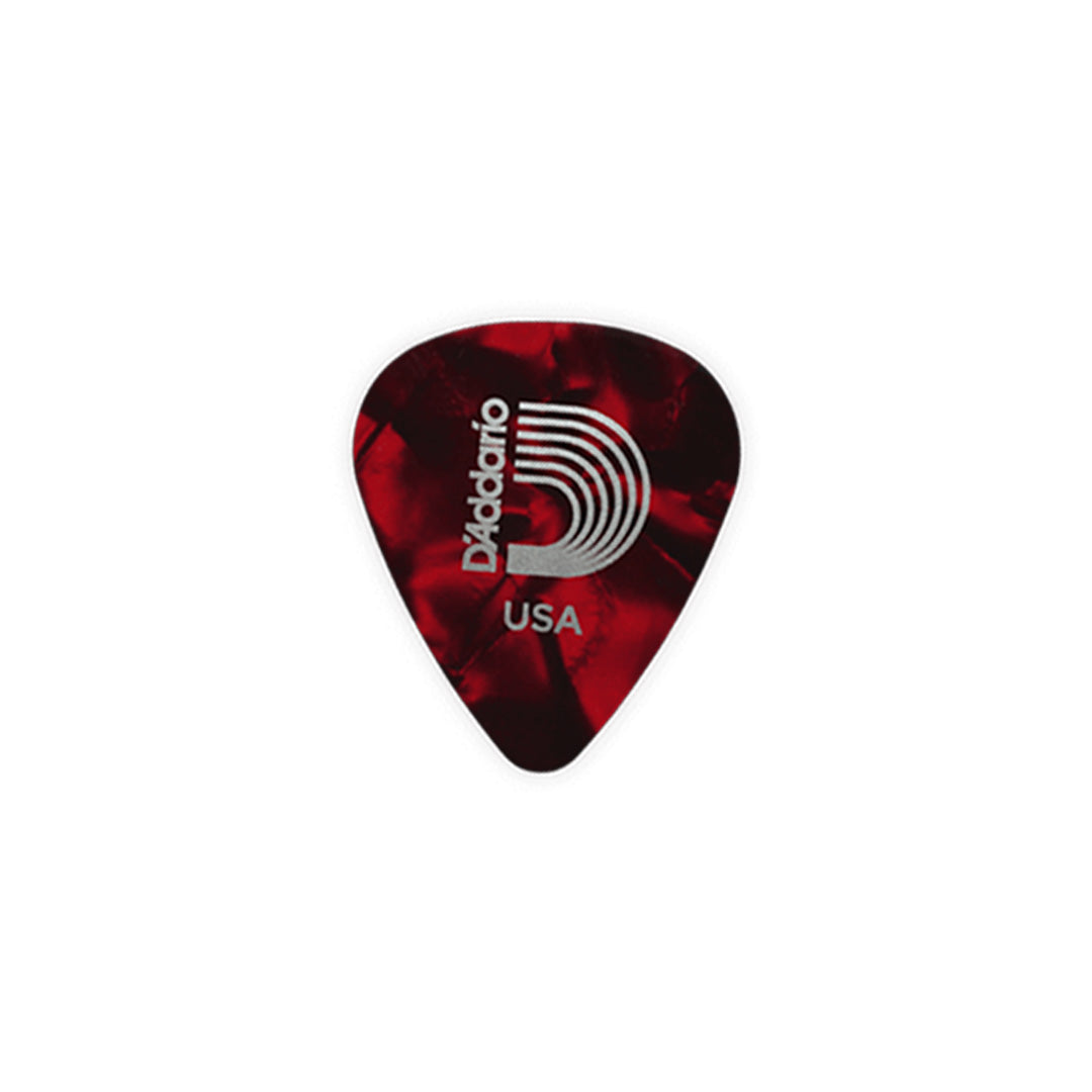 D'Addario Classic Pearl Celluloid Guitar Picks, 10-Pack