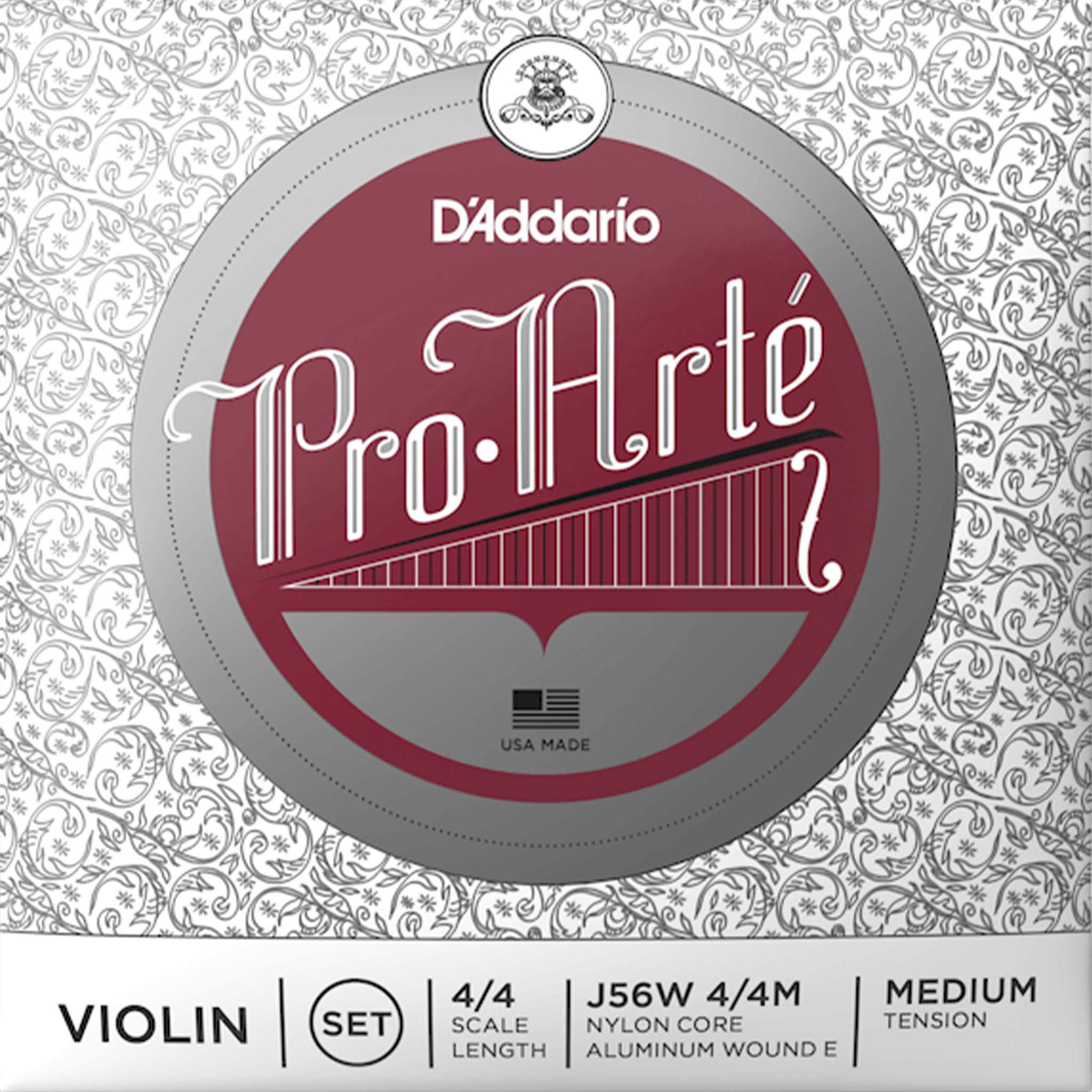 D'Addario Pro-Arté Violin E String, Aluminum