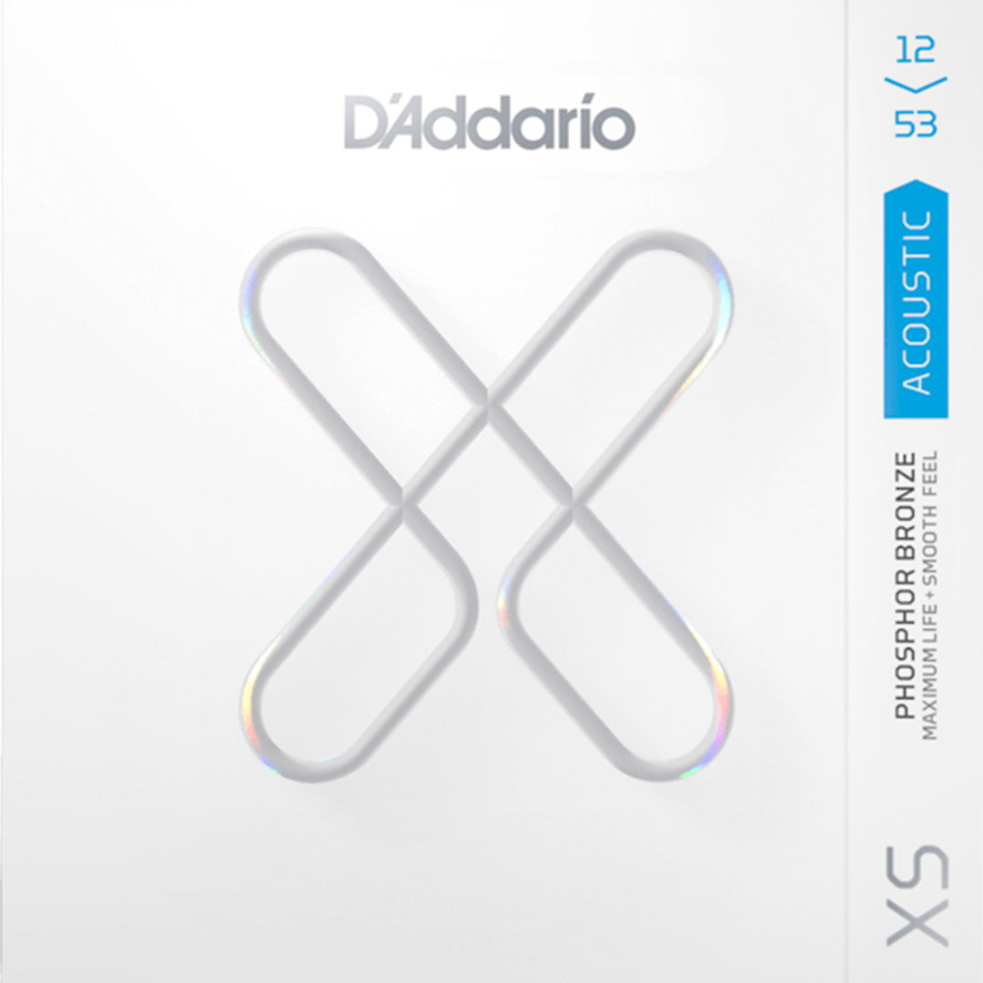 D'Addario XS Phosphor Bronze Acoustic Guitar String Set, Light