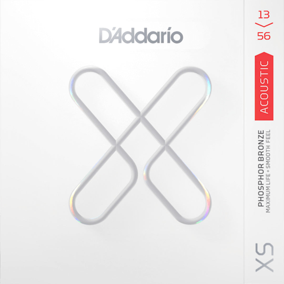 D'Addario XS Phosphor Bronze Acoustic Guitar String Set, Medium
