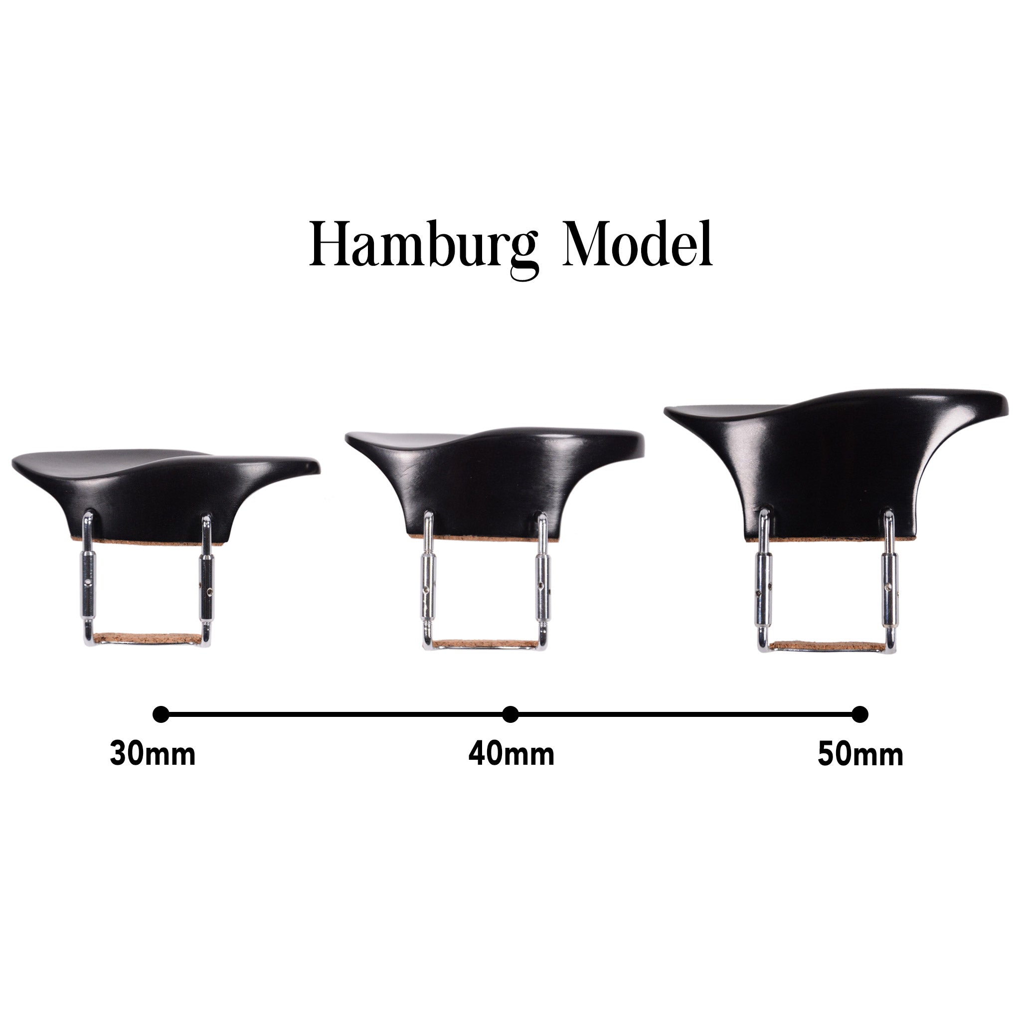 Extra Tall Violin Chinrest - Hamburg Model