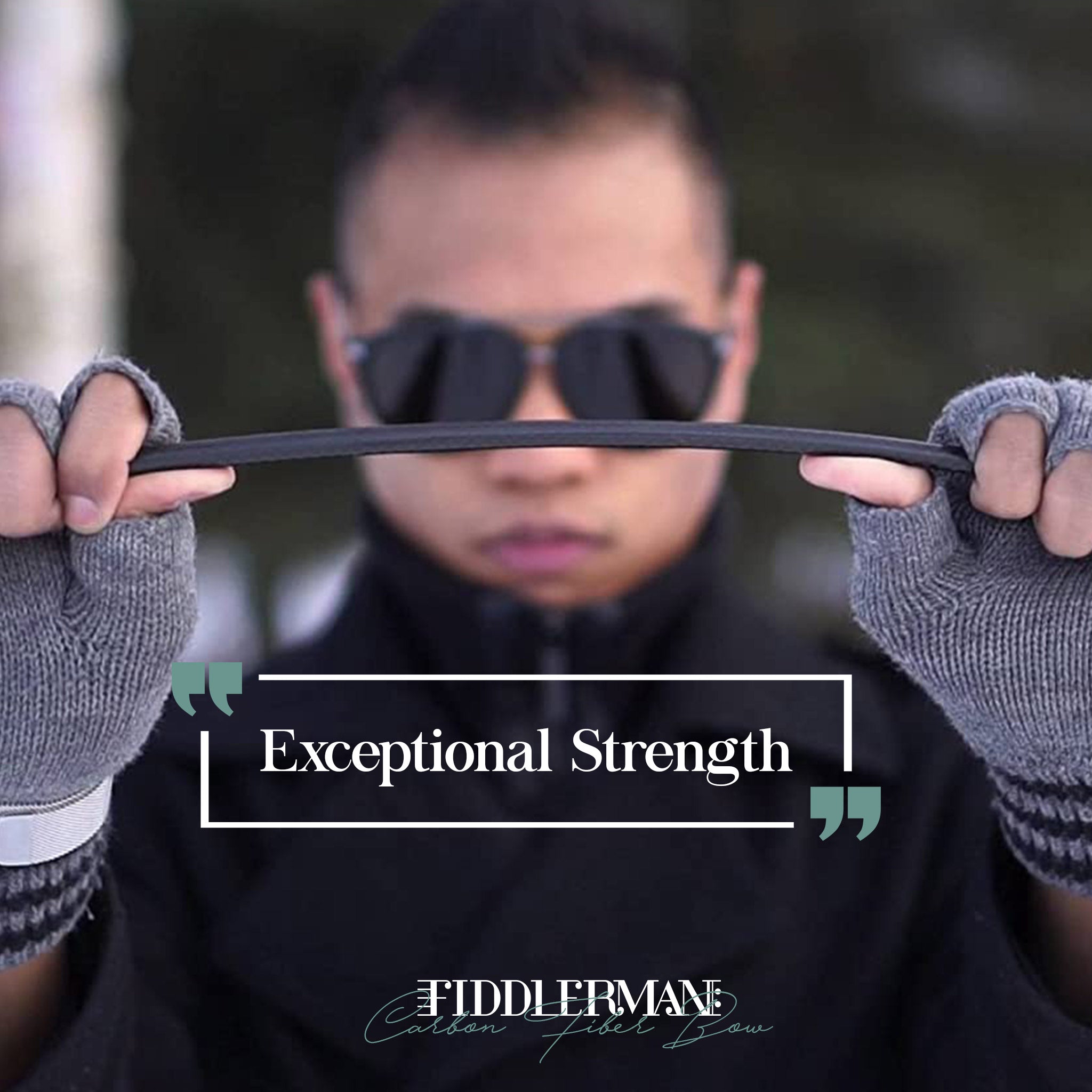 B-Stock Fiddlerman Carbon Fiber Cello Bow