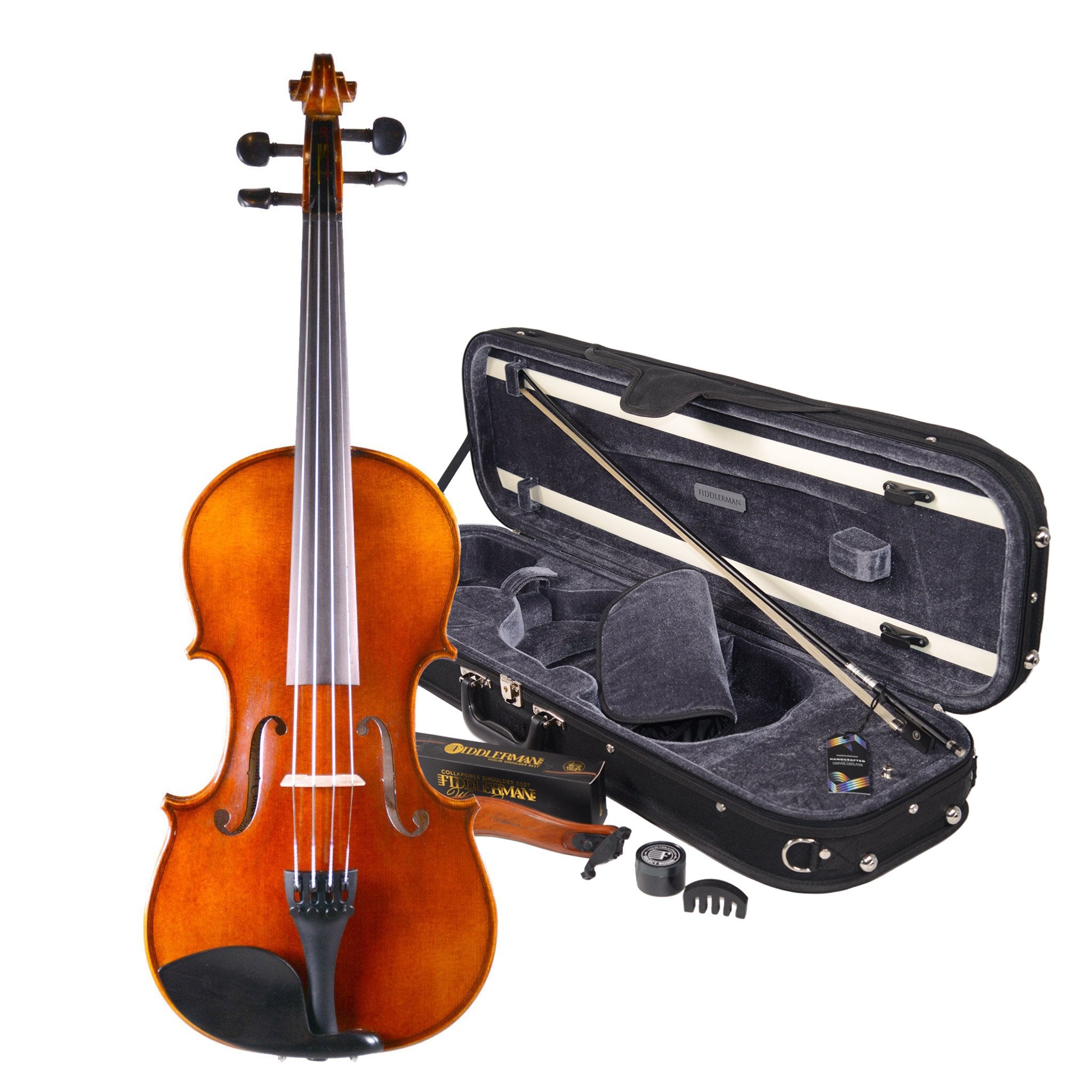 B-Stock Fiddlerman Concert Violin Outfit