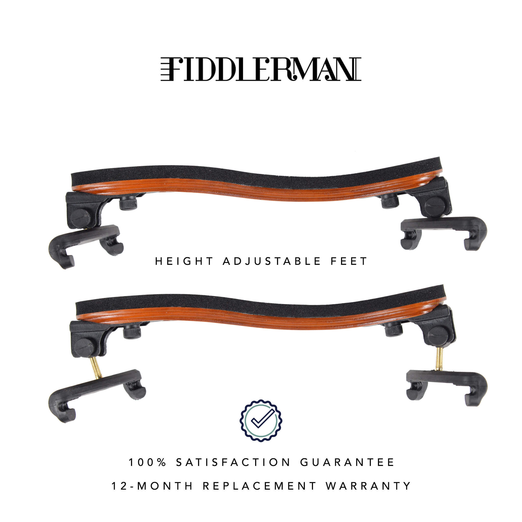 Fiddlerman Wood Violin Shoulder Rest