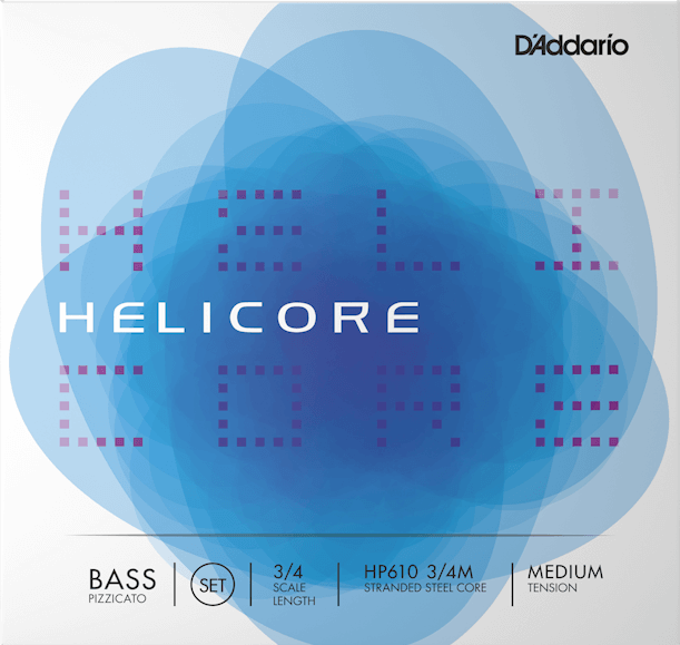 D'Addario Helicore Pizzicato Bass String Set