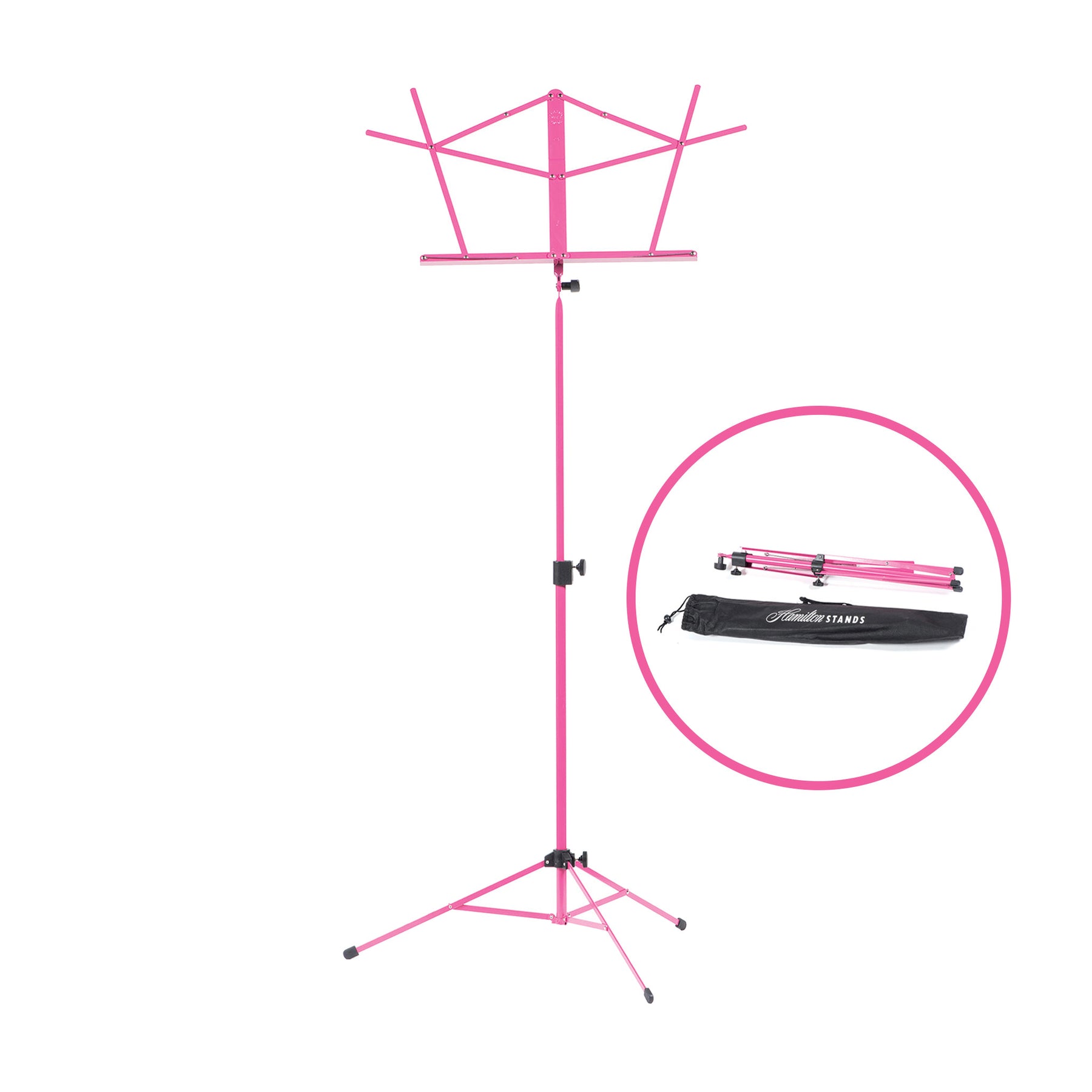 Hamilton Deluxe Folding Music Stand with Bag