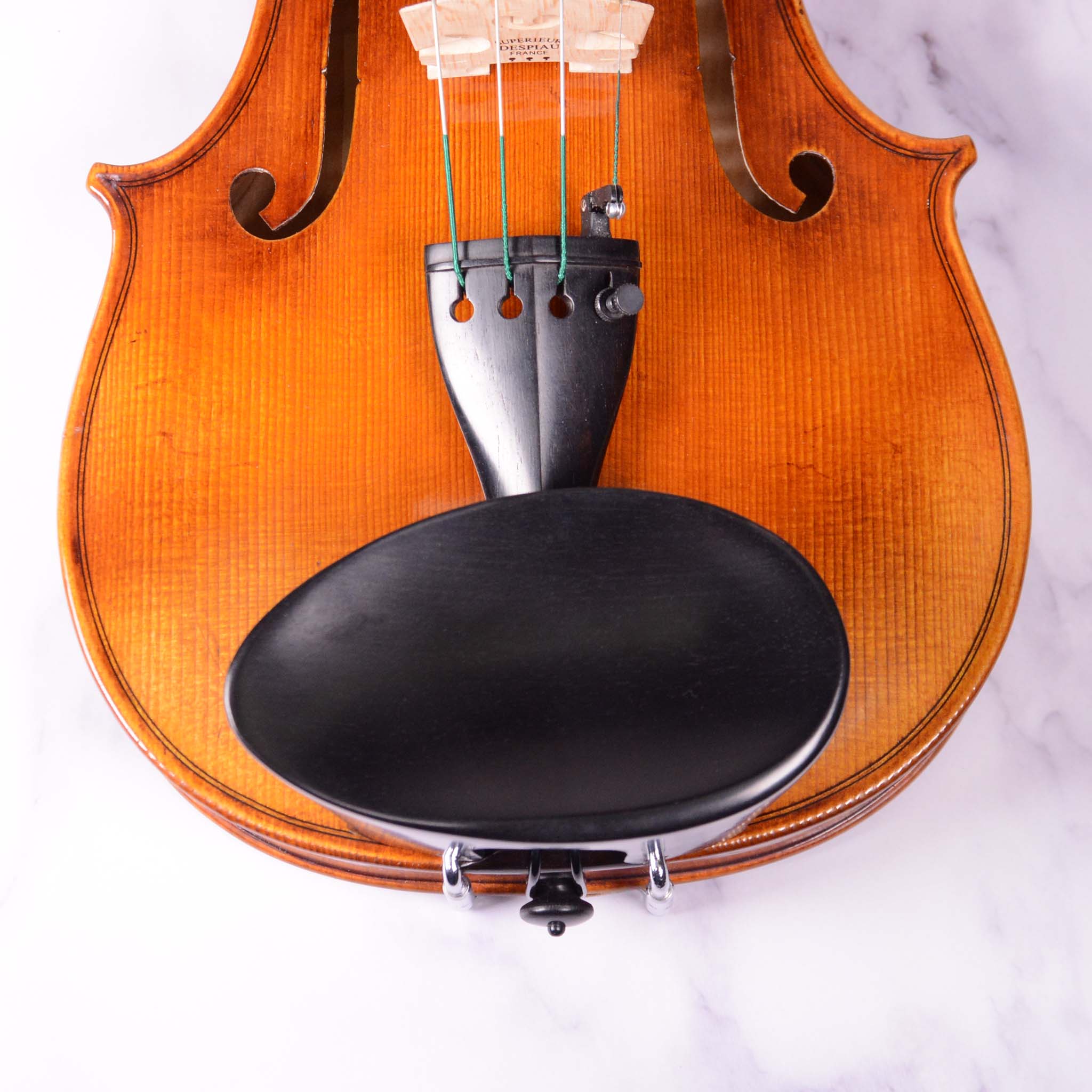 Supreme Flesch Extra Tall Ebony Violin Chinrest